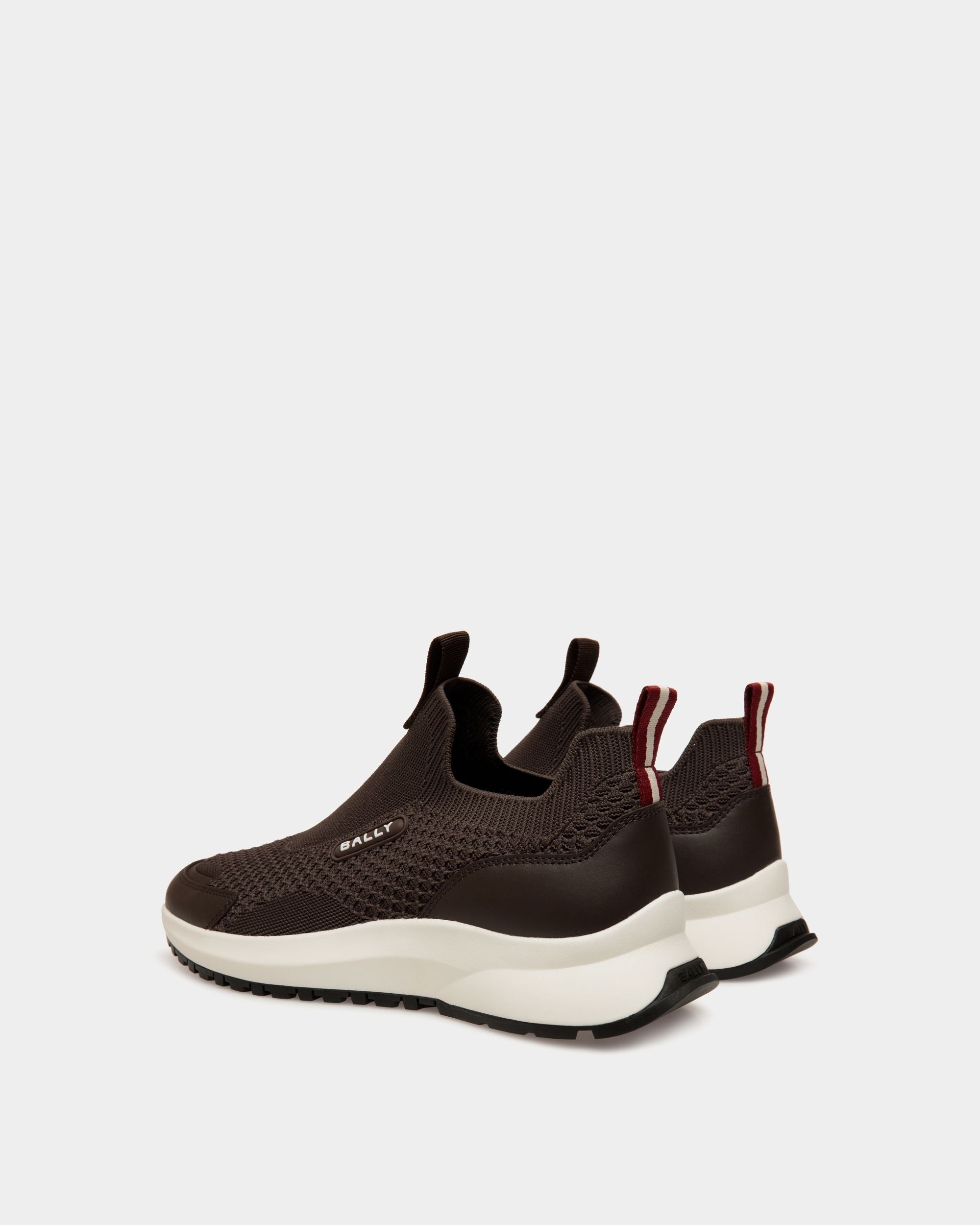 Bally Global - Outline Sneaker in Ebano Knit - Brown