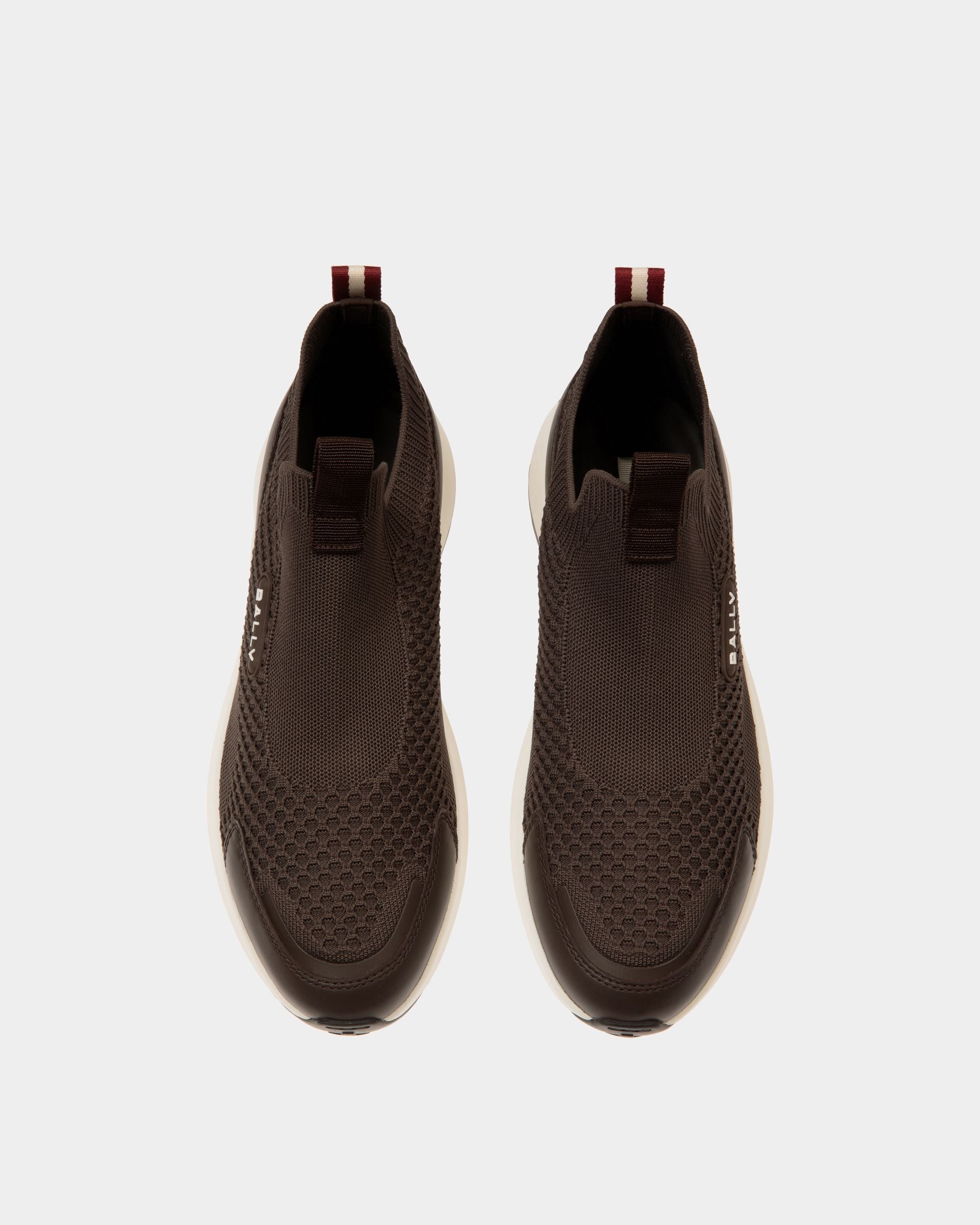 Bally Global - Outline Sneaker in Ebano Knit - Brown