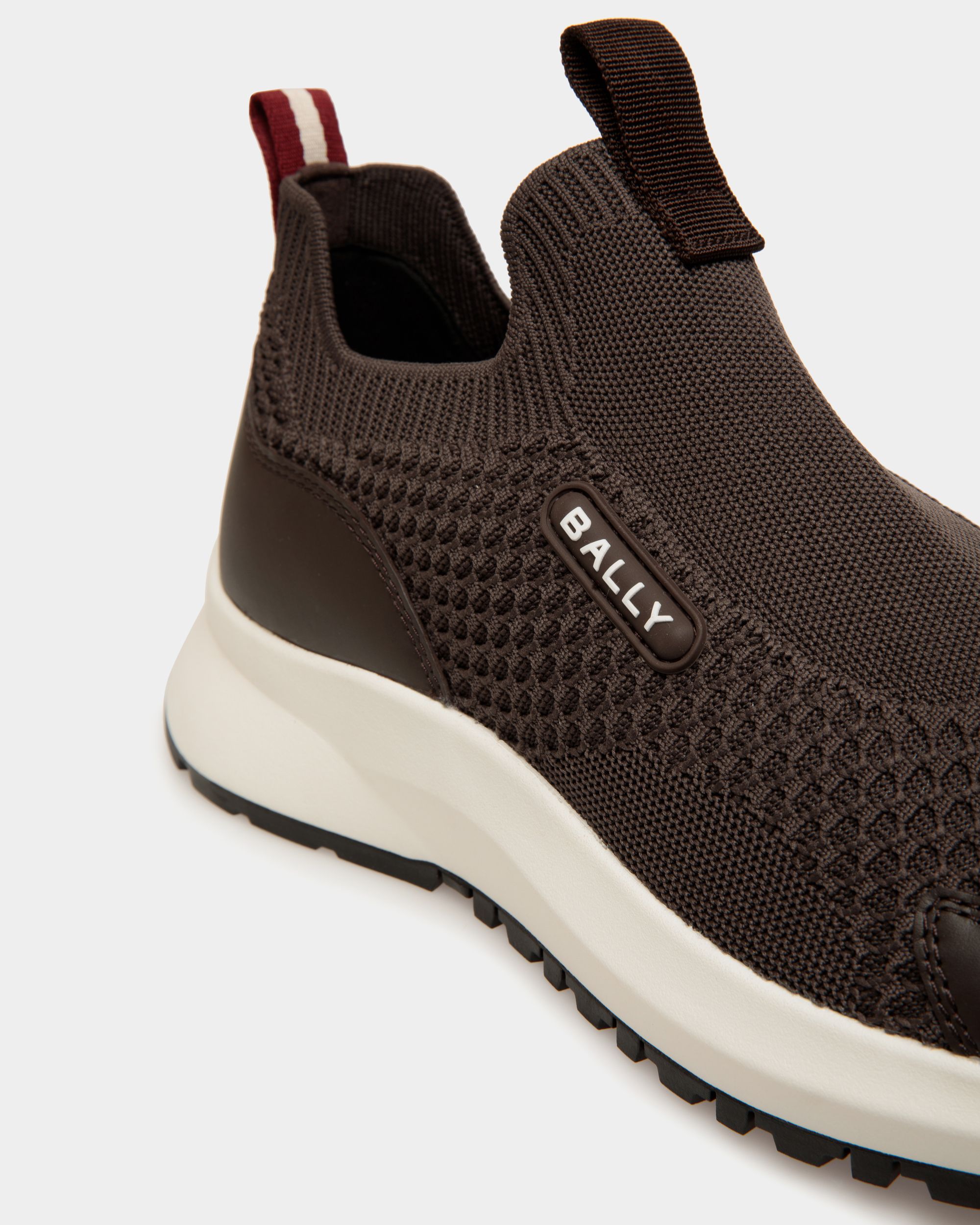 Bally Global - Outline Sneaker in Ebano Knit - Brown