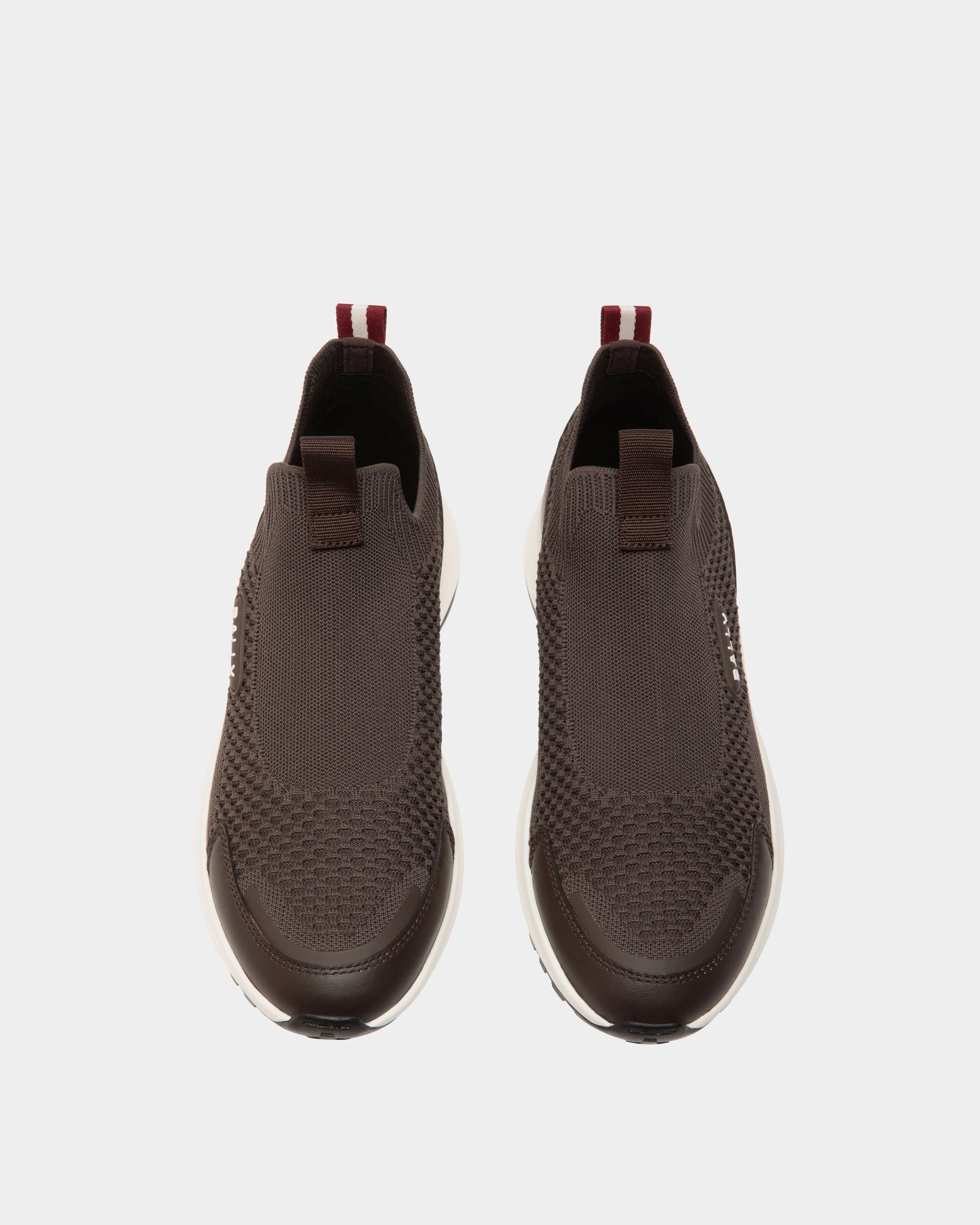 Bally Global - Outline Sneaker in Ebano Knit - Brown