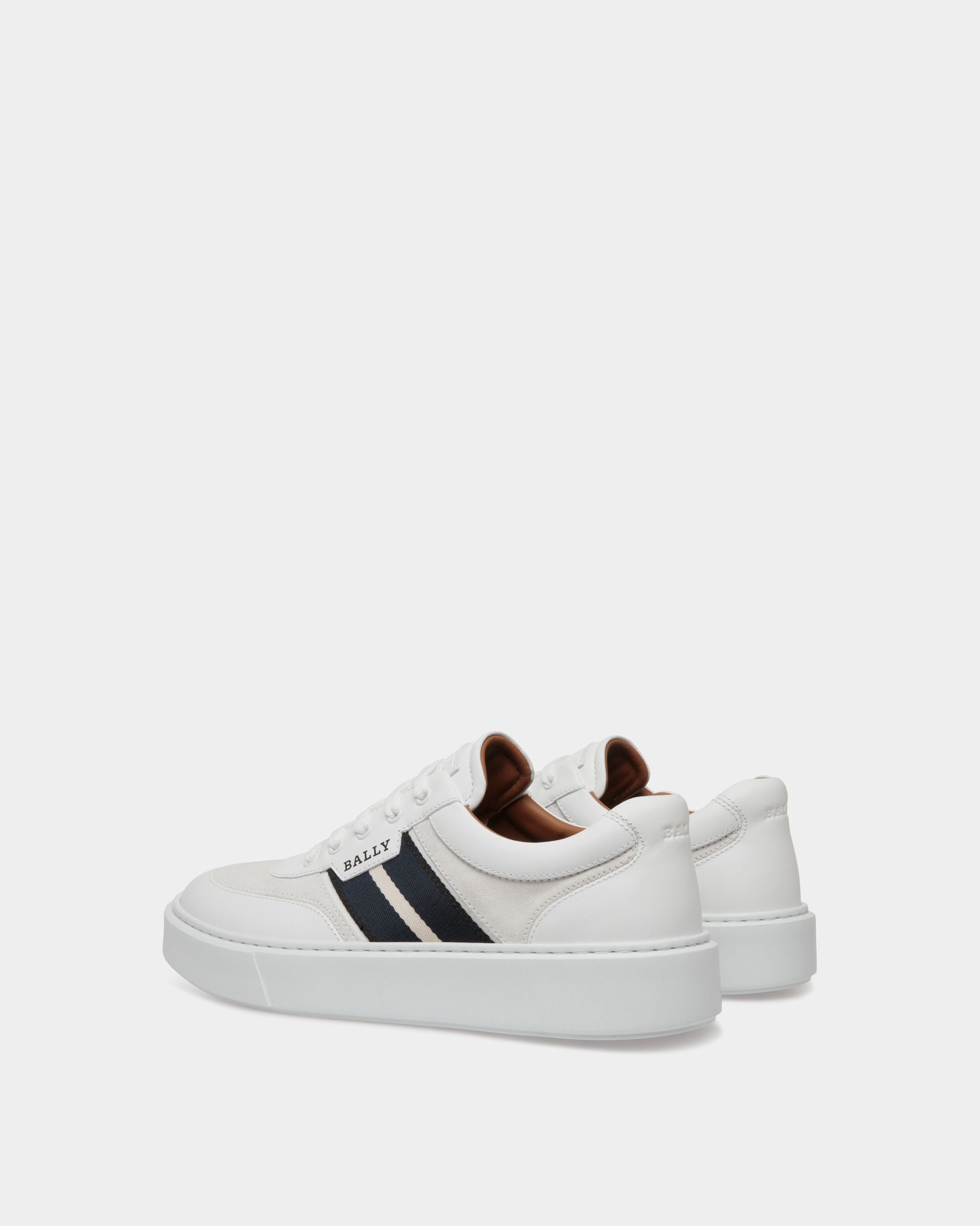 Bally Global - Sneaker In White Leather - White