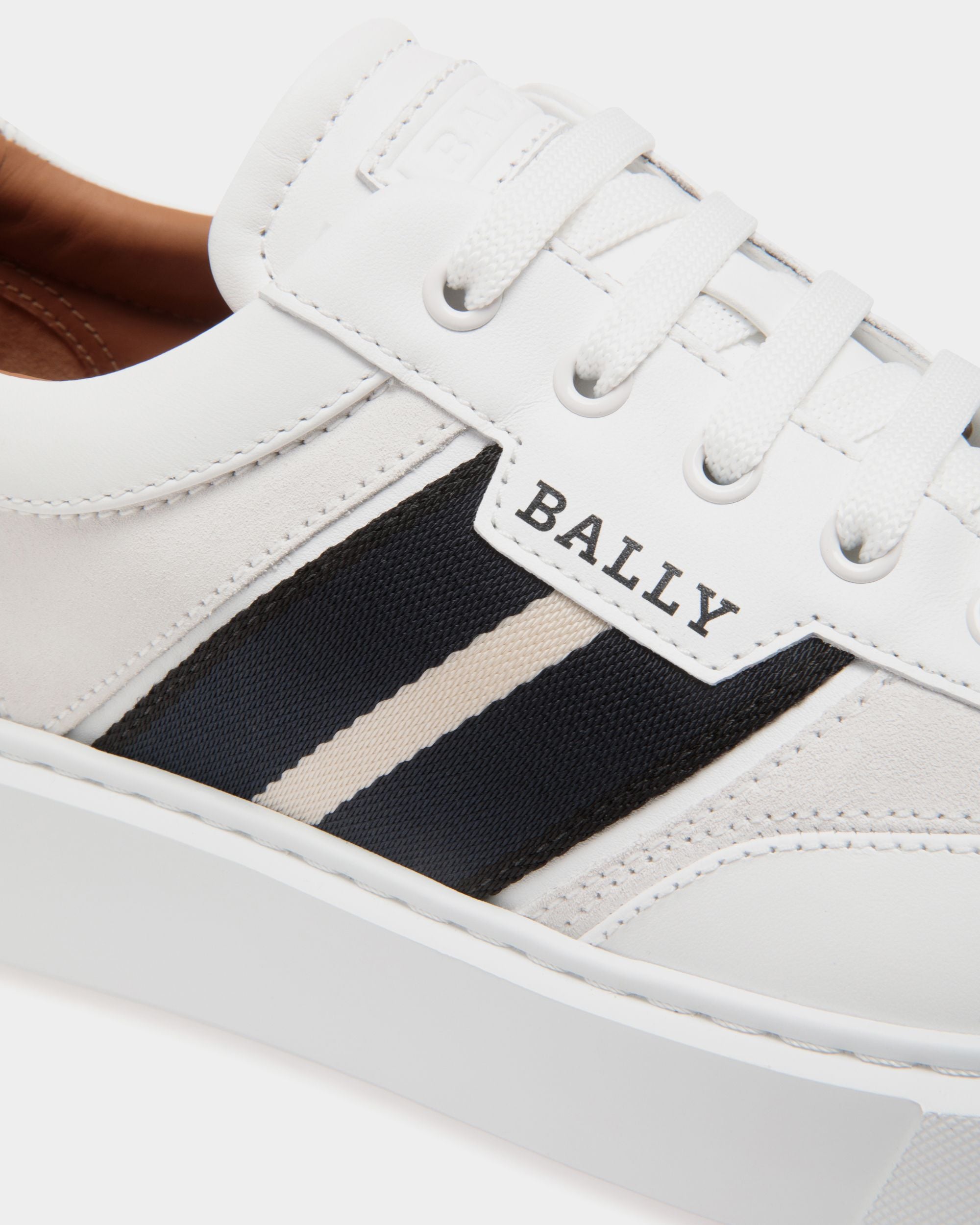 Bally Global - Sneaker In White Leather - White