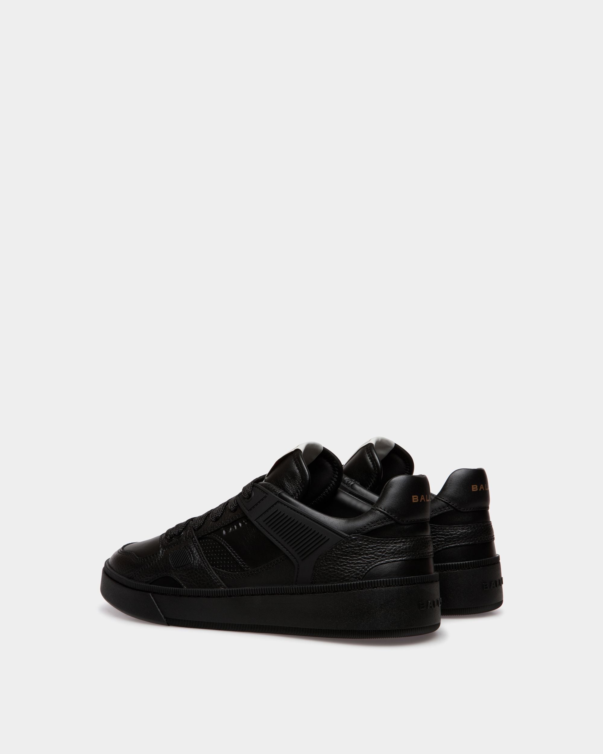 Bally Global - Raise Sneaker in Black Leather - Black