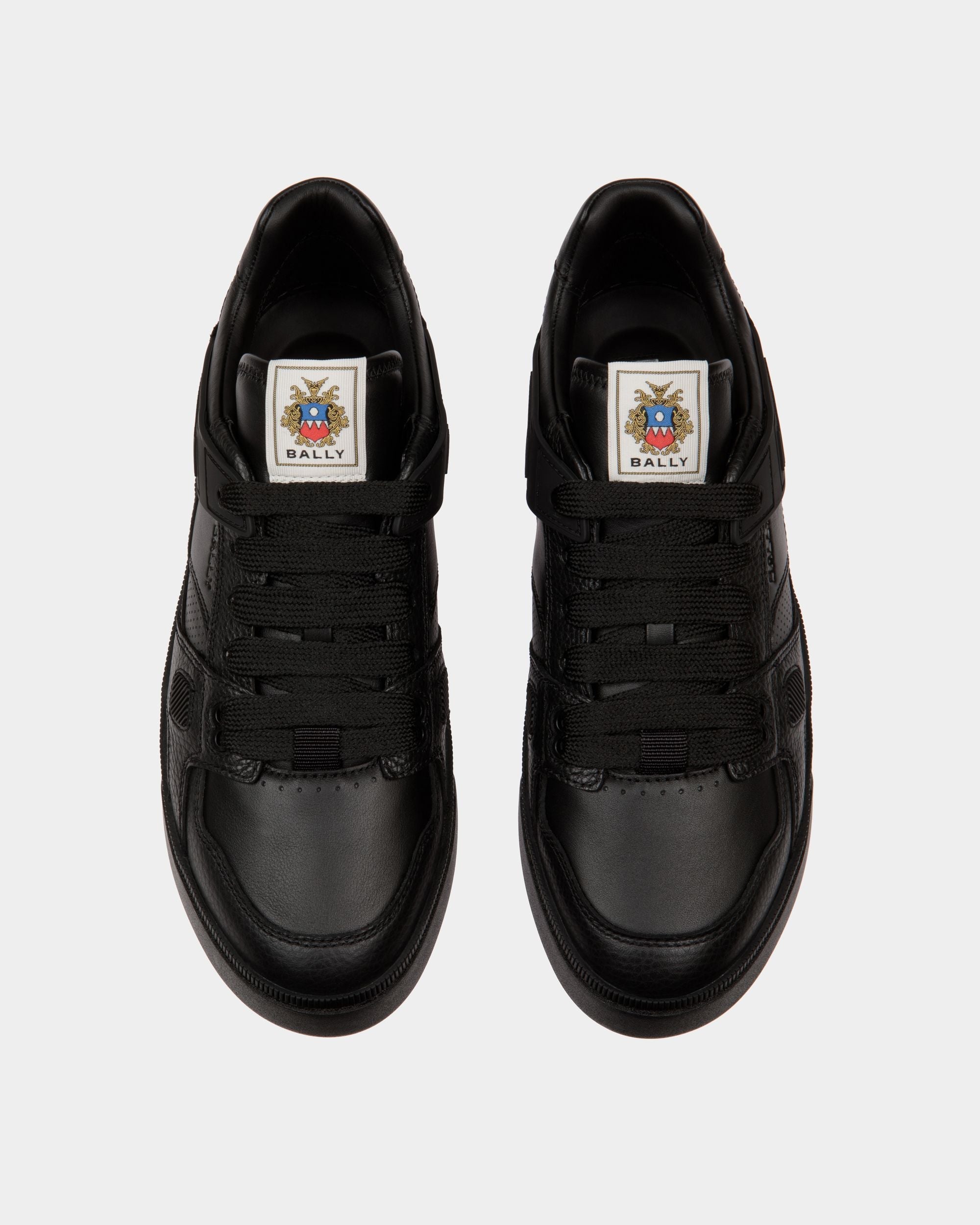 Bally Global - Raise Sneaker in Black Leather - Black