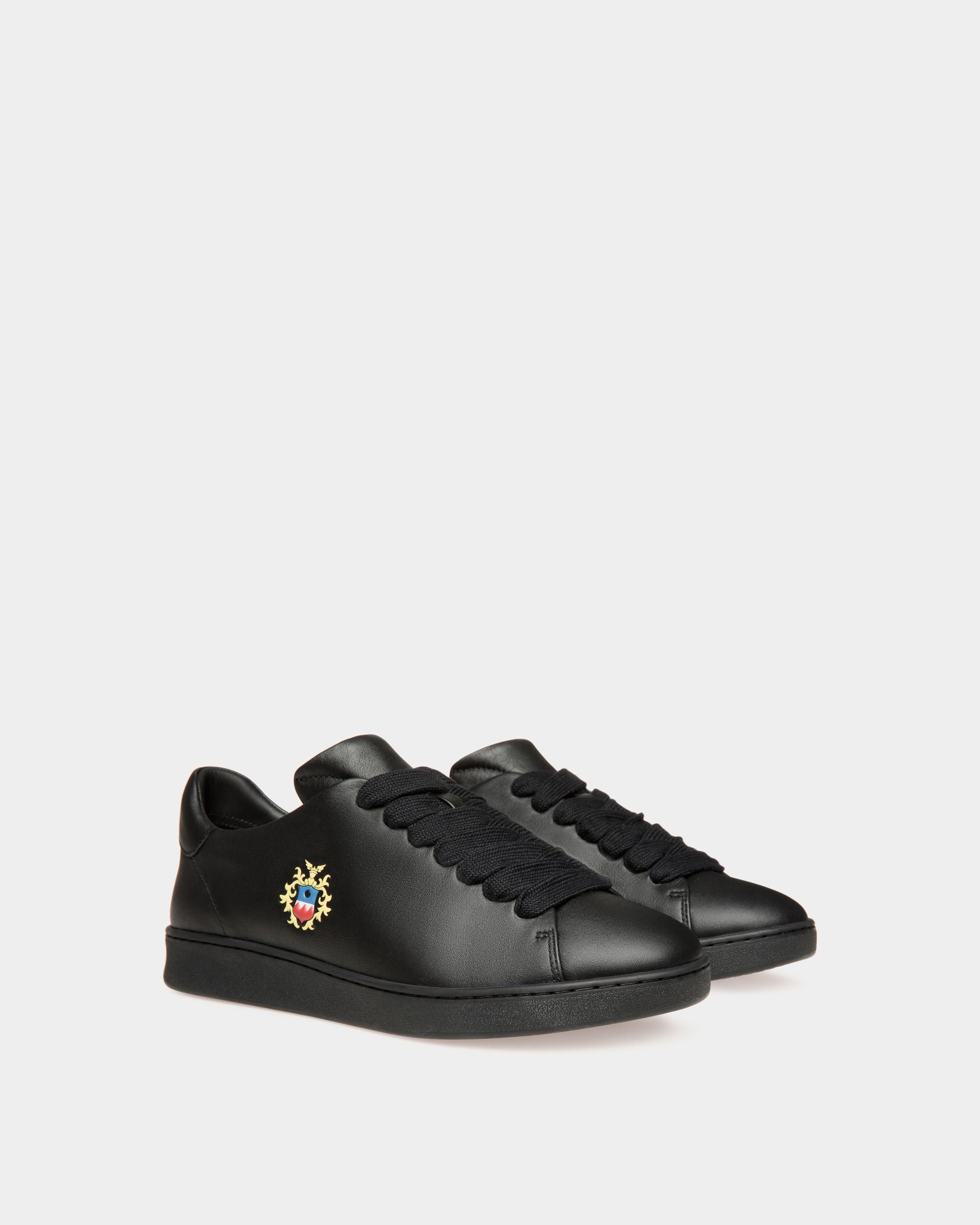 Bally Global - Adrien Brody Travel Collection Sneaker In Black Leather - Noir