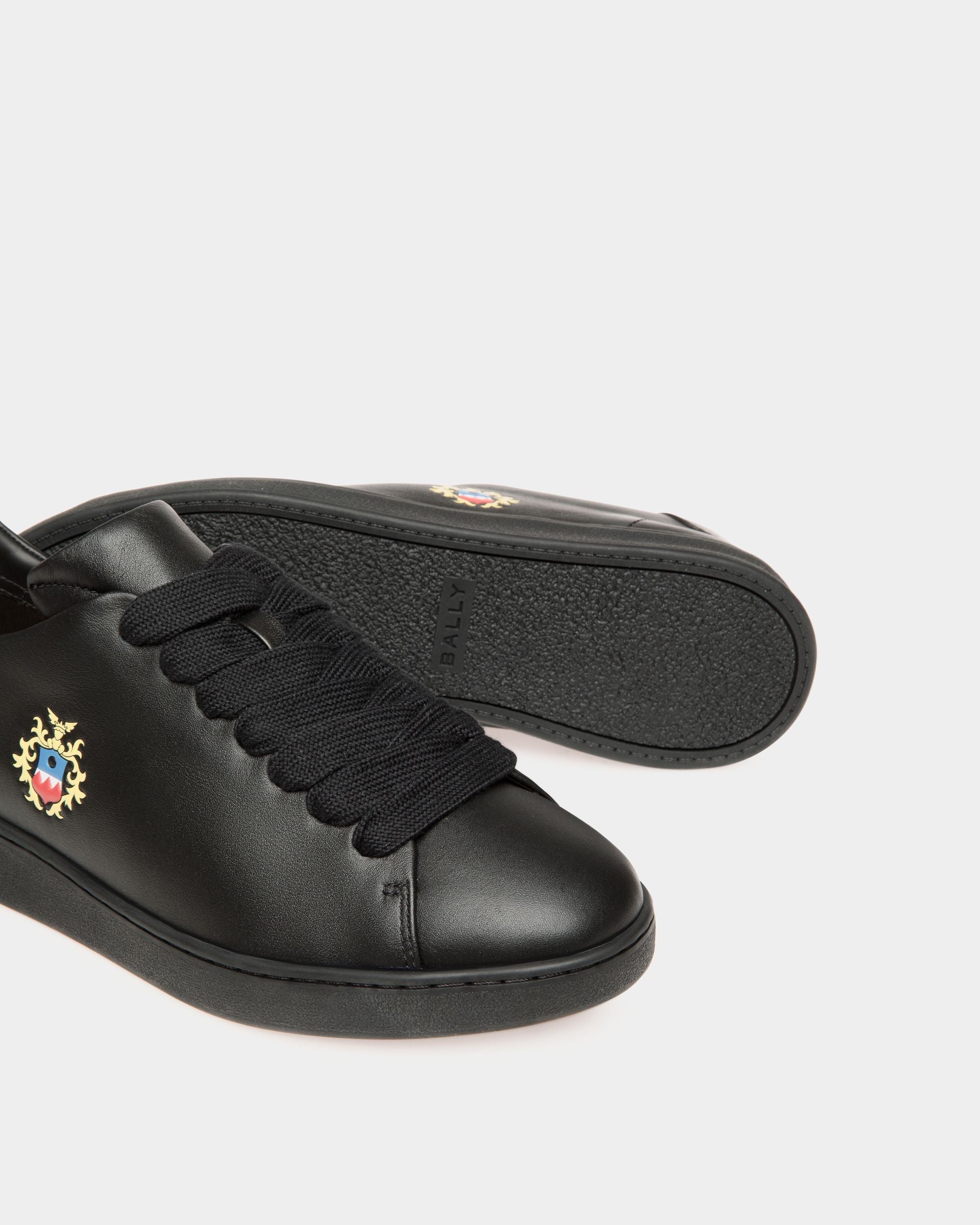 Bally Global - Adrien Brody Travel Collection Sneaker In Black Leather - Noir