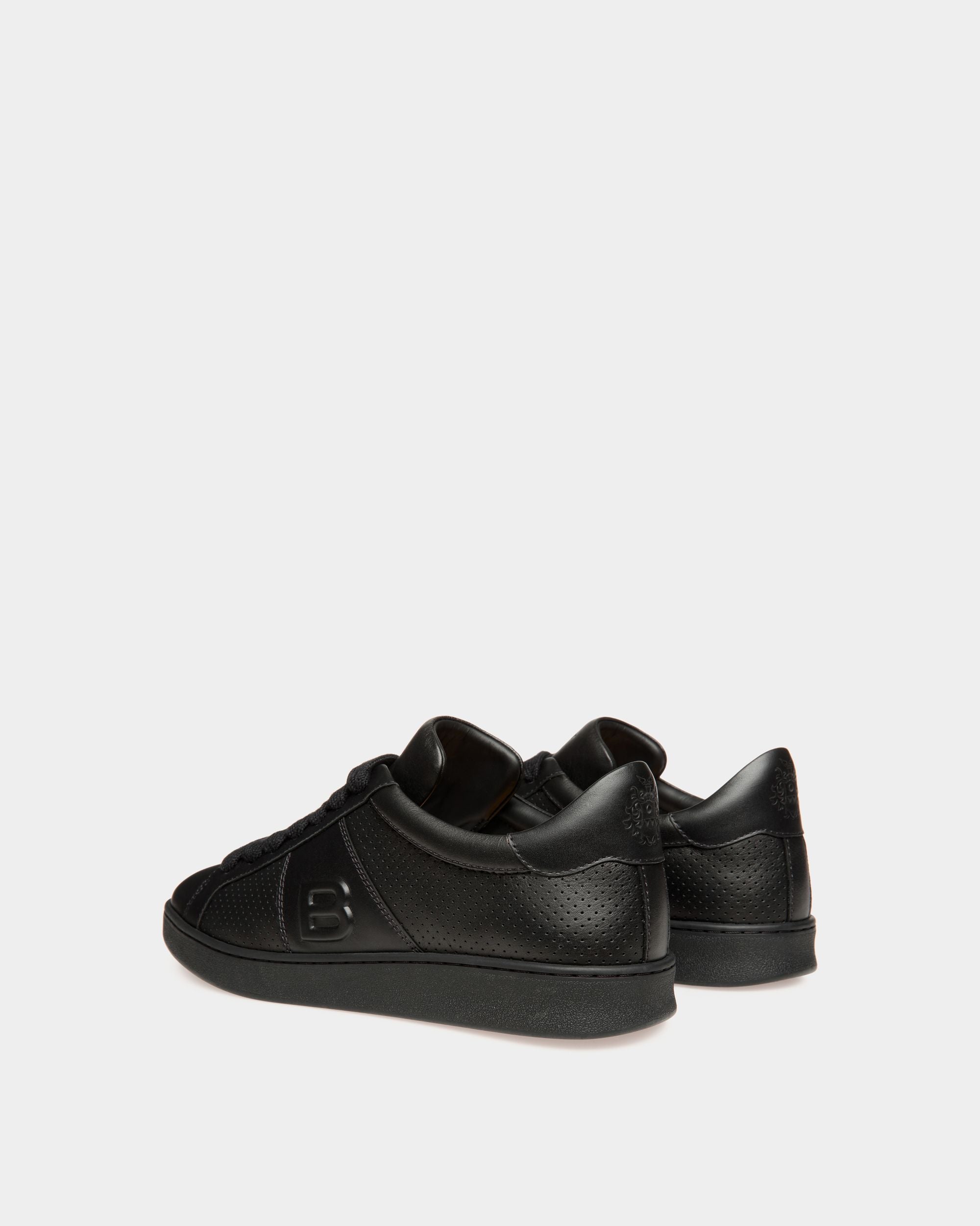 Bally Global - Sneaker Collection Voyage Adrien Brody En Cuir Noir - Noir