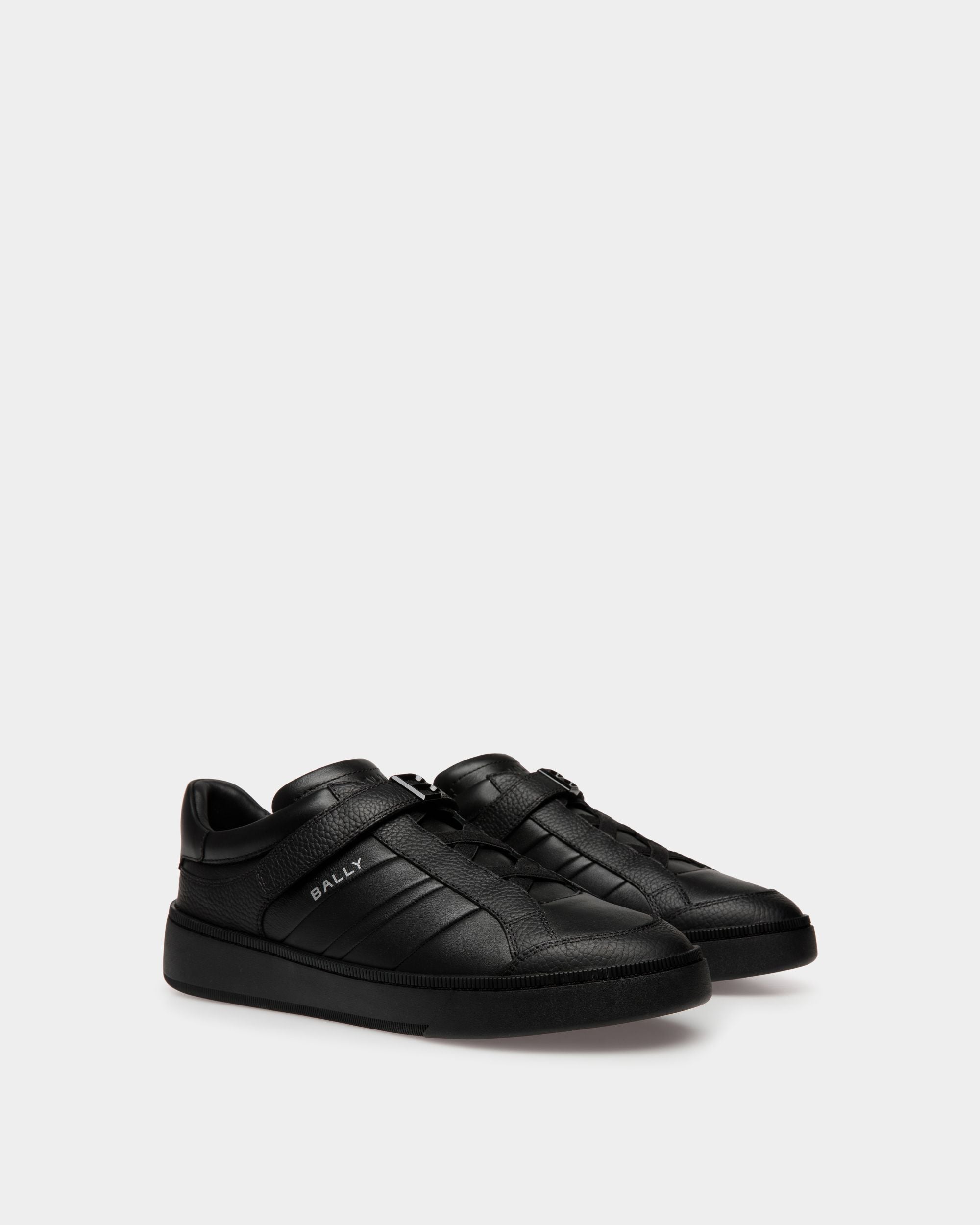 Bally Global - Raise Sneaker in Black Leather - Negro