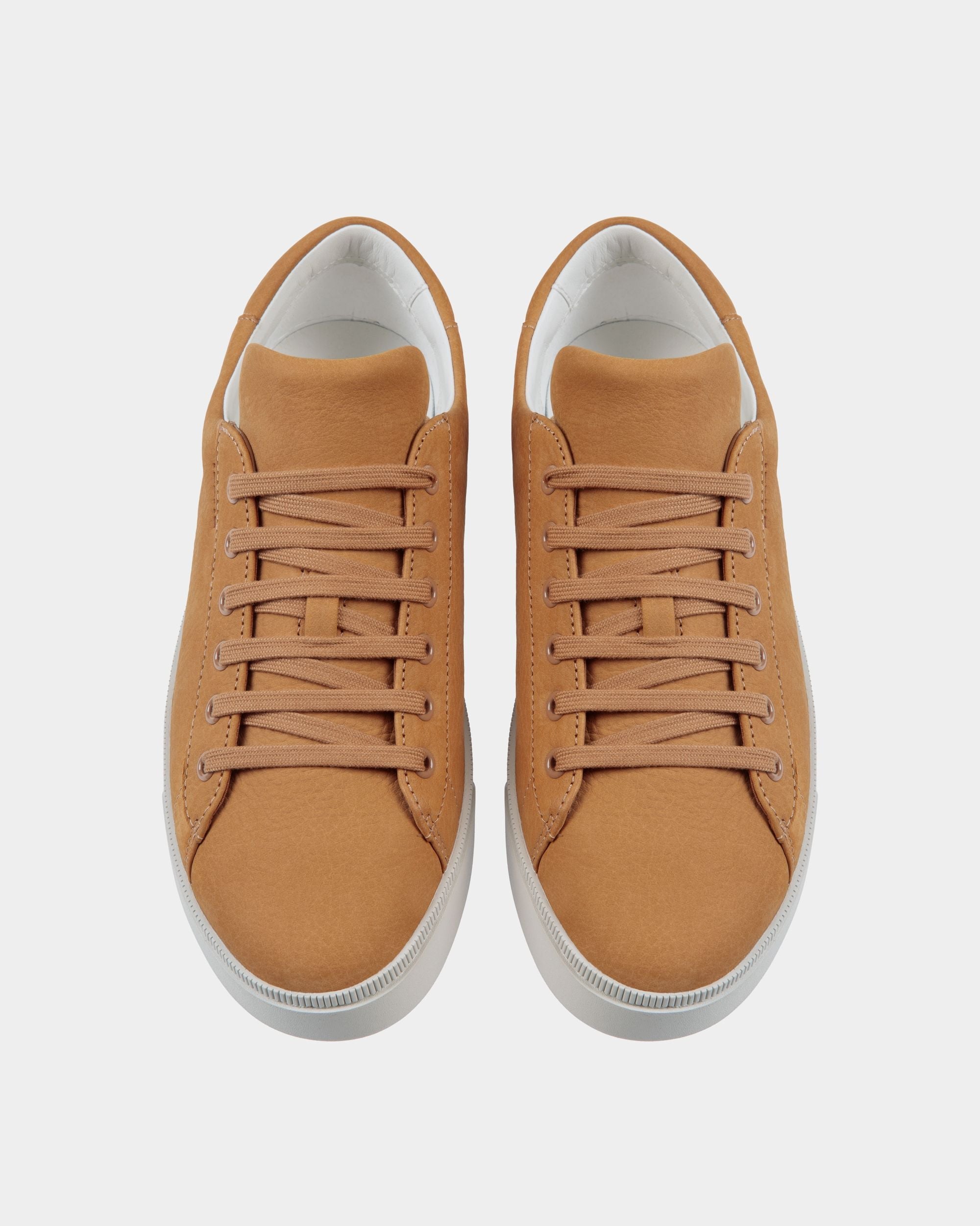 Bally Global - Raise Sneaker in Brown Nubuck Leather - Brown