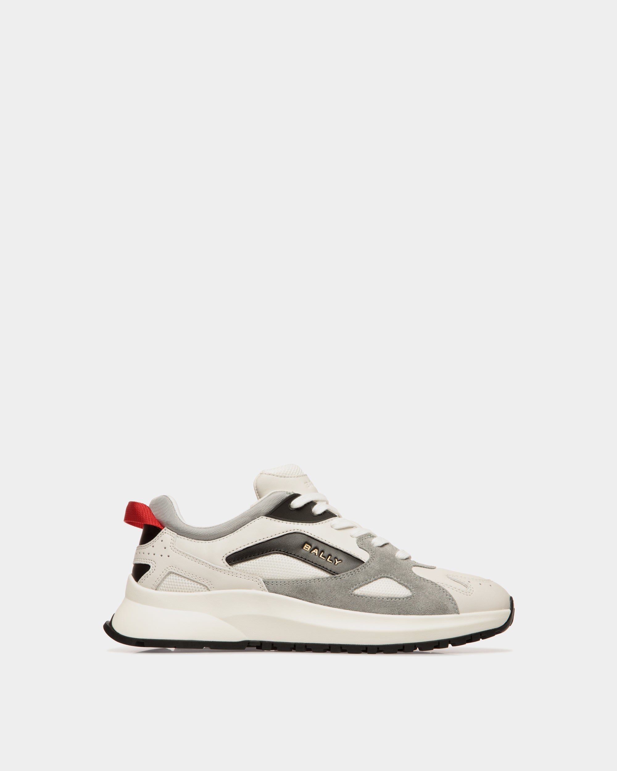 Bally Global - Outline Sneaker in Multicolor Leather and Nylon - Multicolor