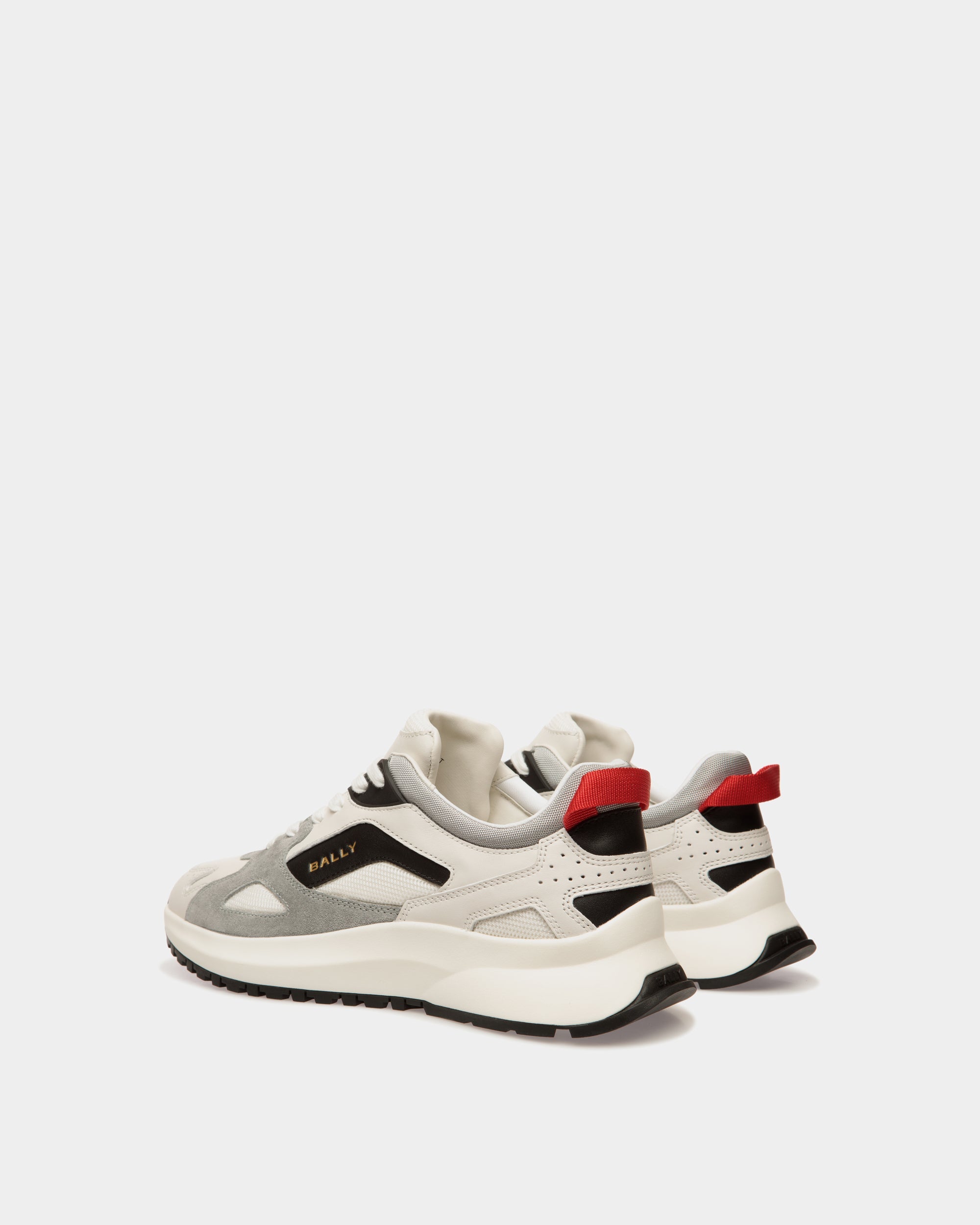 Bally Global - Outline Sneaker in Multicolor Leather and Nylon - Multicolor