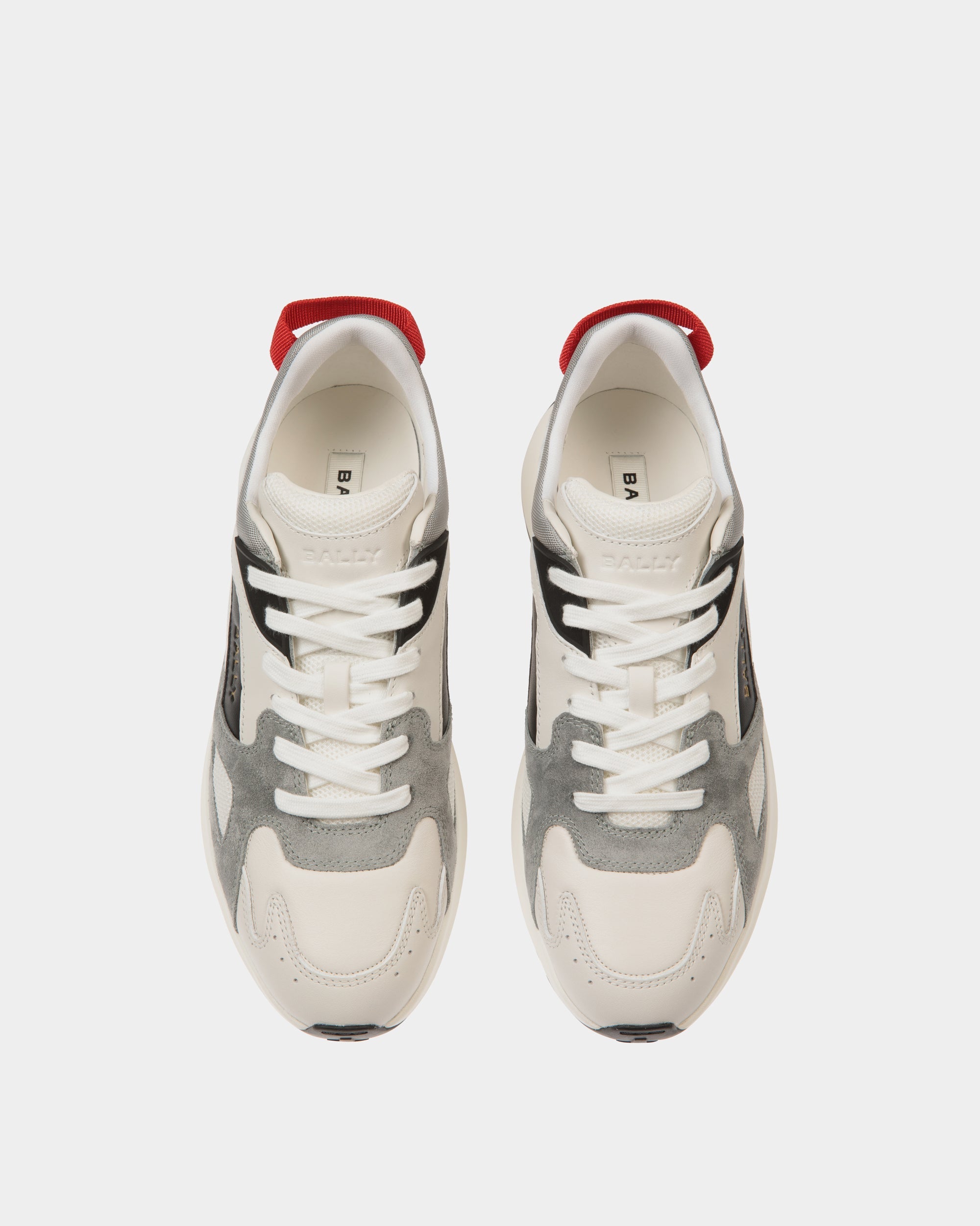 Bally Global - Outline Sneaker in Multicolor Leather and Nylon - Multicolor