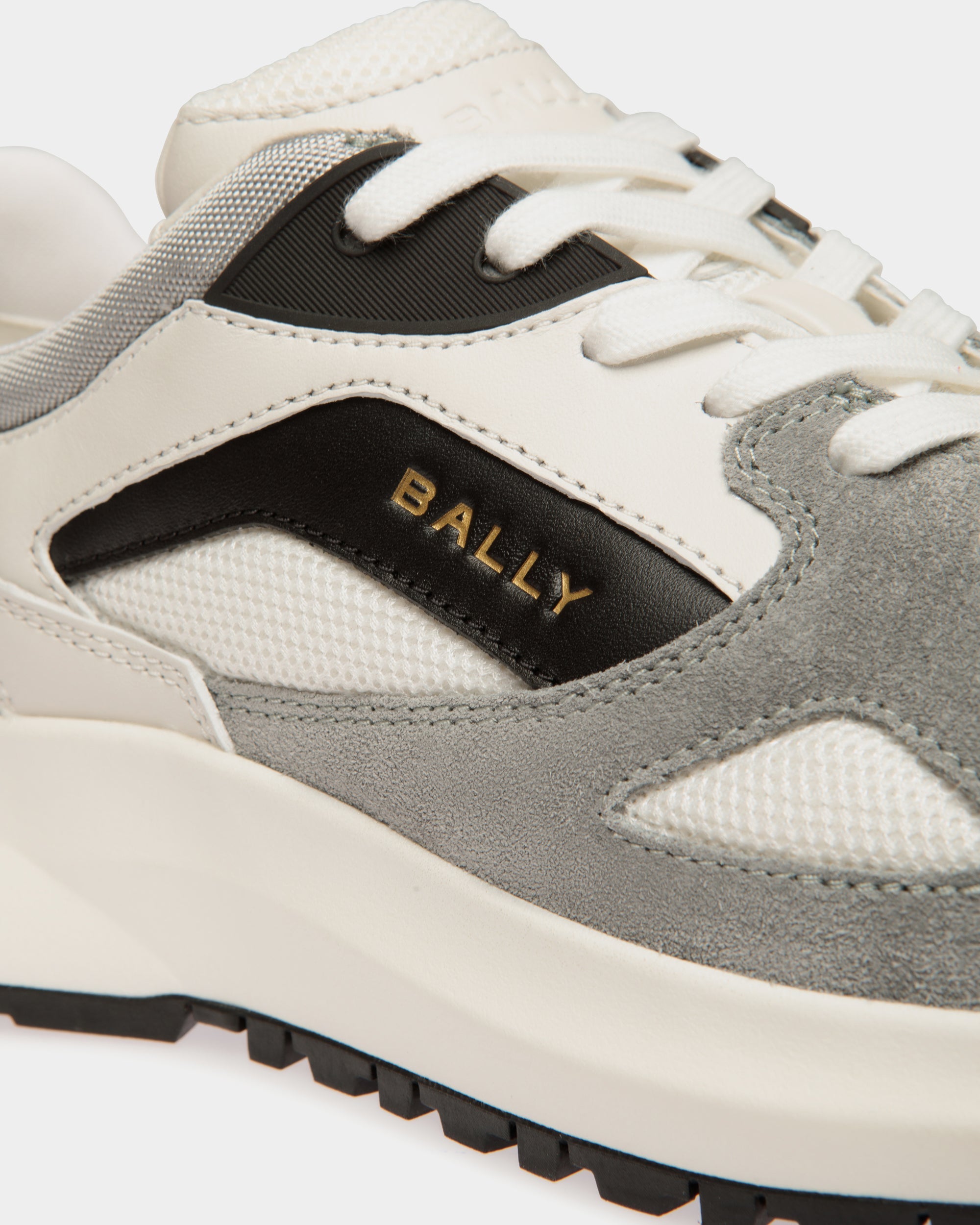 Bally Global - Outline Sneaker in Multicolor Leather and Nylon - Multicolor