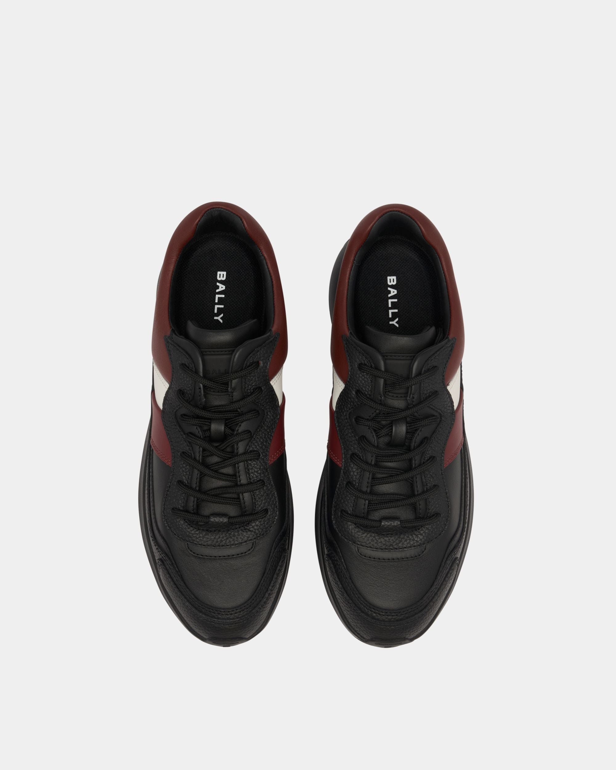 Bally Global - Outline Sneaker in Black Leather - Black