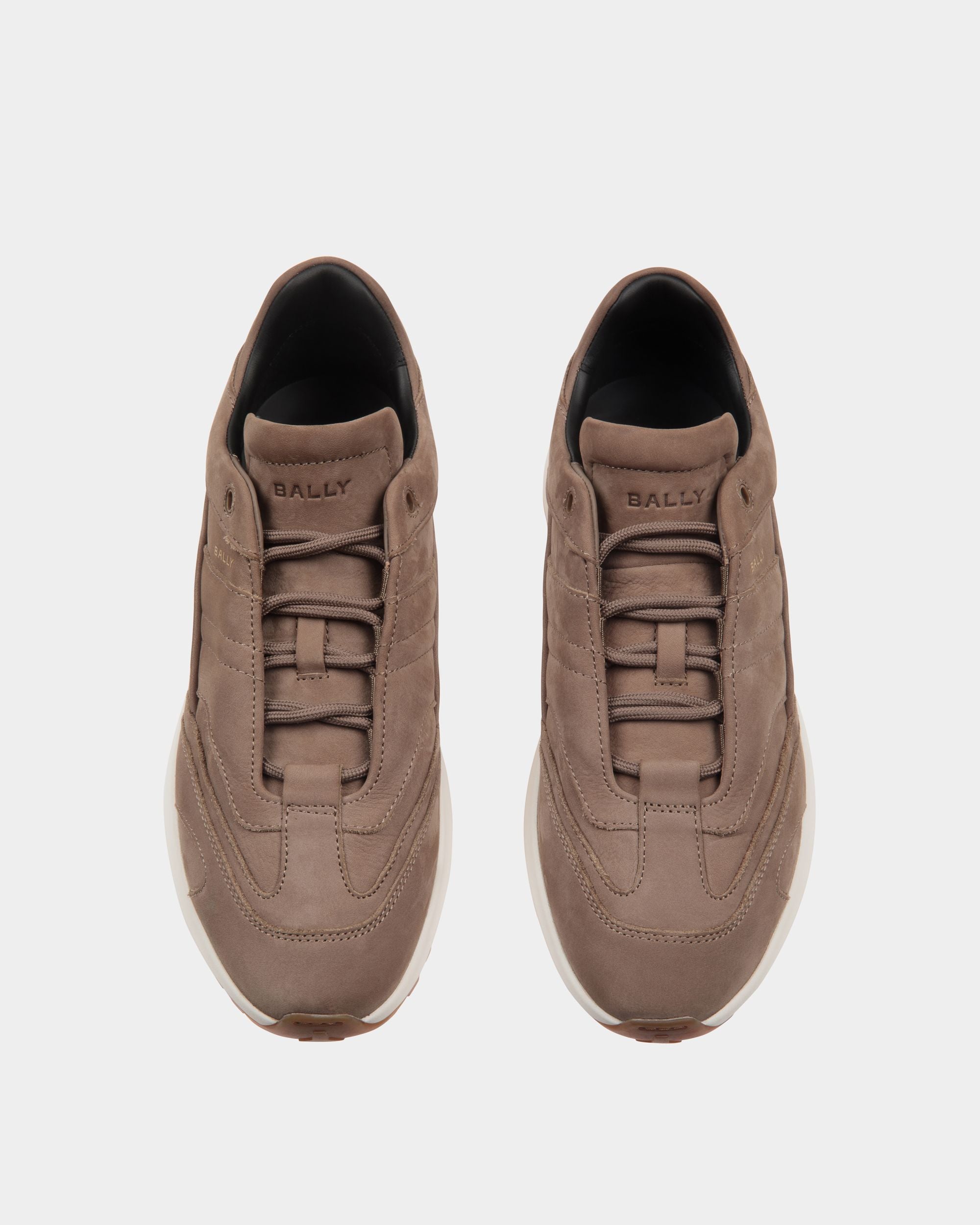 Bally Global - Outline Sneaker In Brown Leather - Brown
