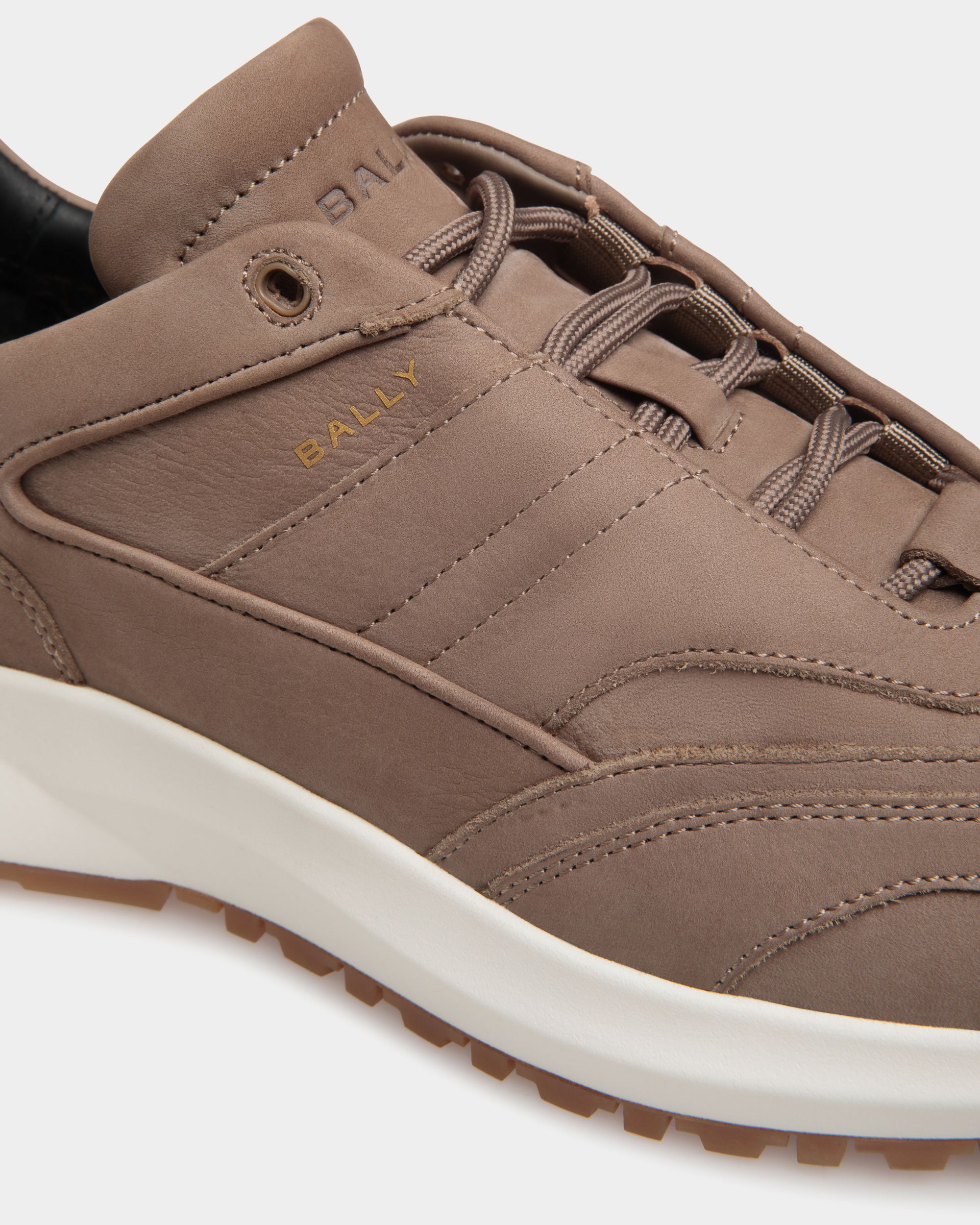 Bally Global - Outline Sneaker In Brown Leather - Brown