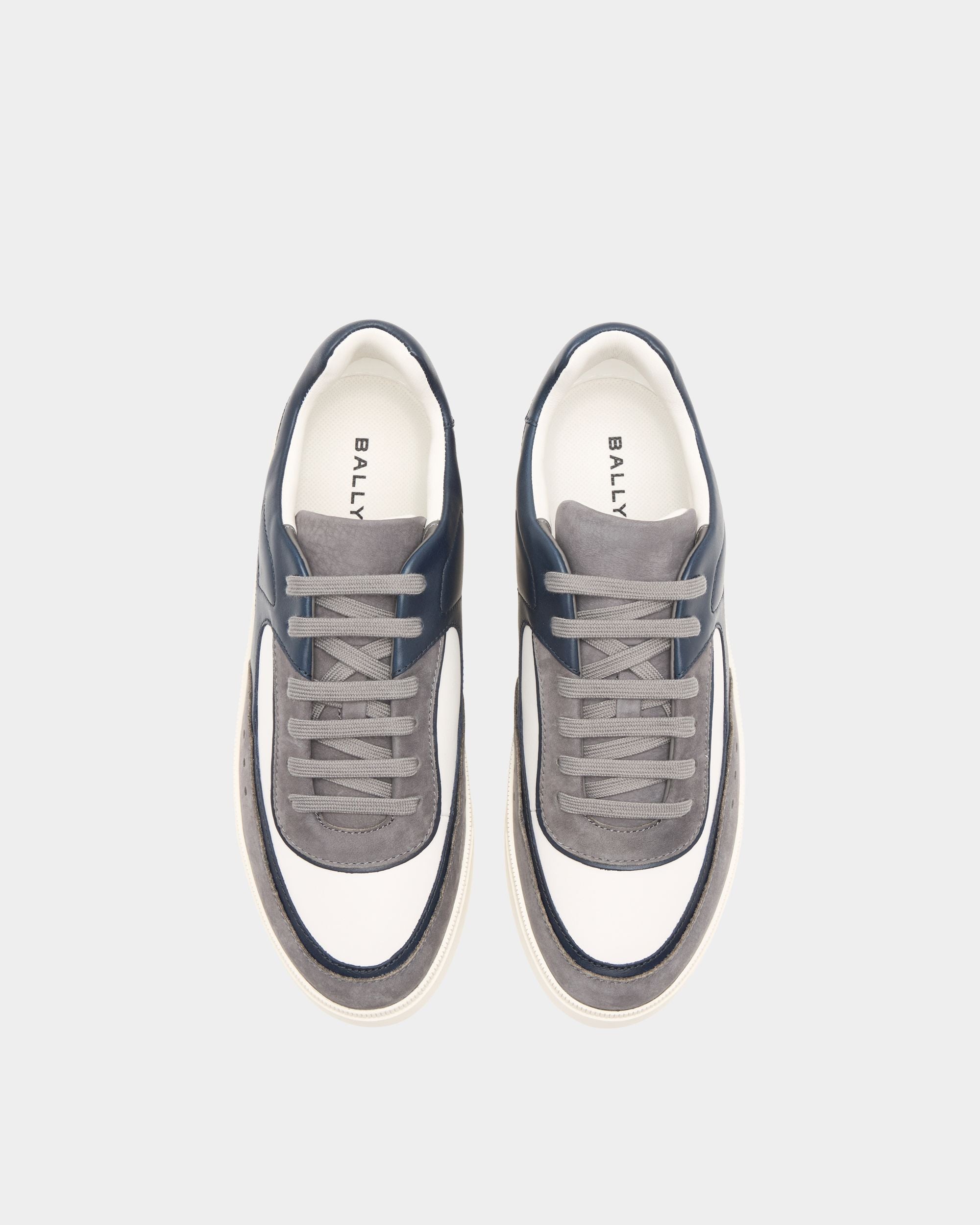 Bally Global - Zapatilla Raise De Piel Gris - Gris