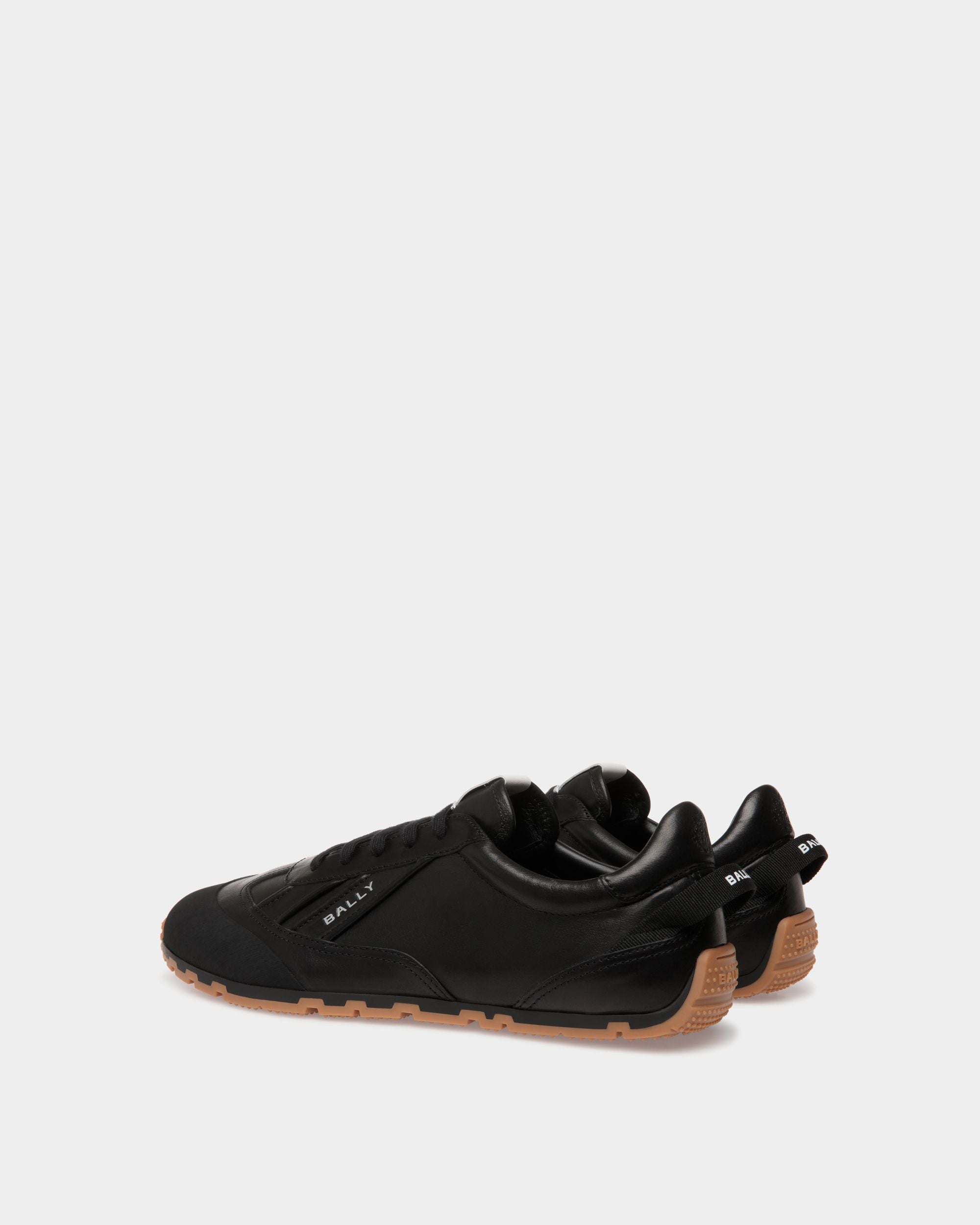 Bally Global - Quarry Sneaker in Black Leather - Black