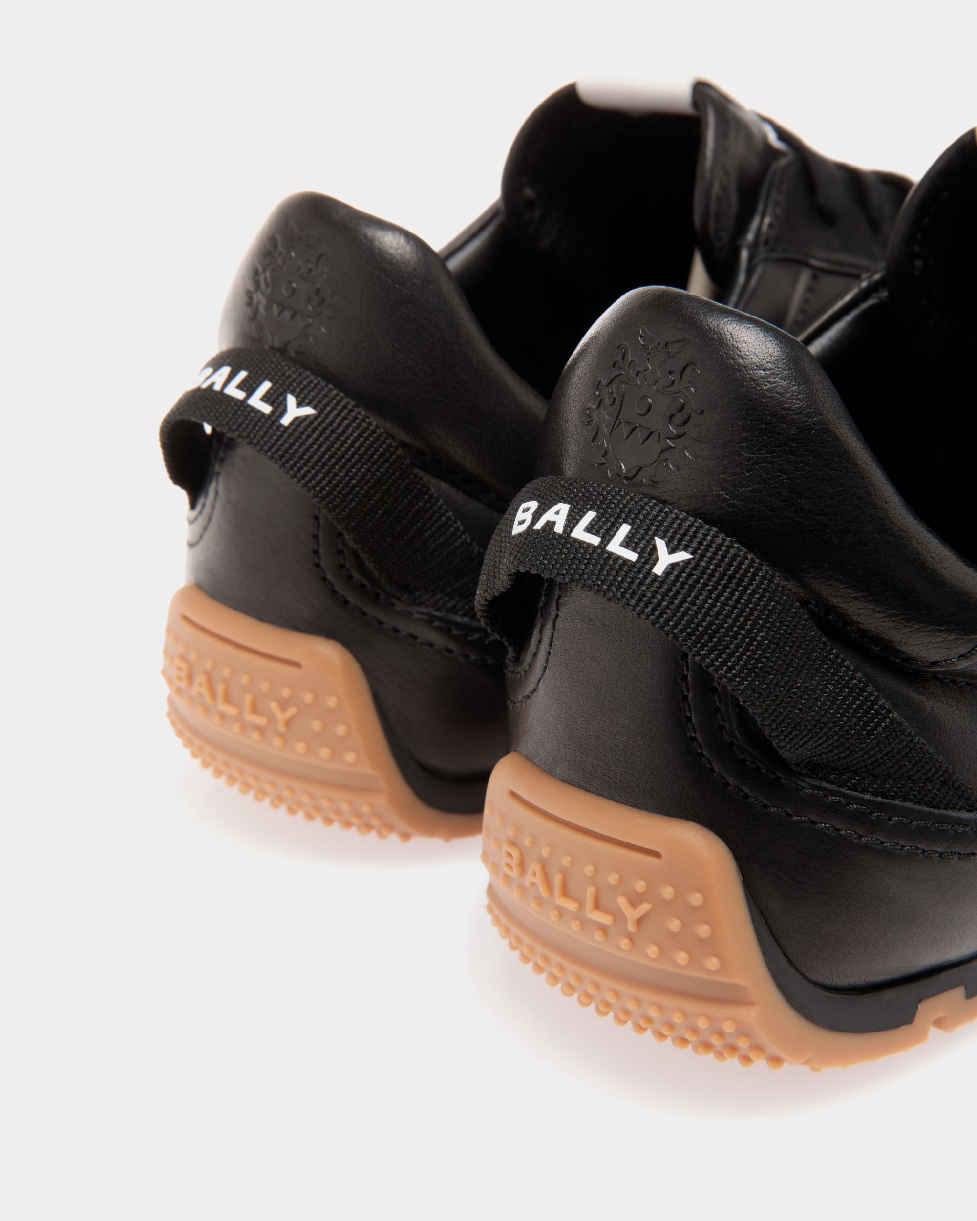 Bally Global - Quarry Sneaker in Black Leather - Black