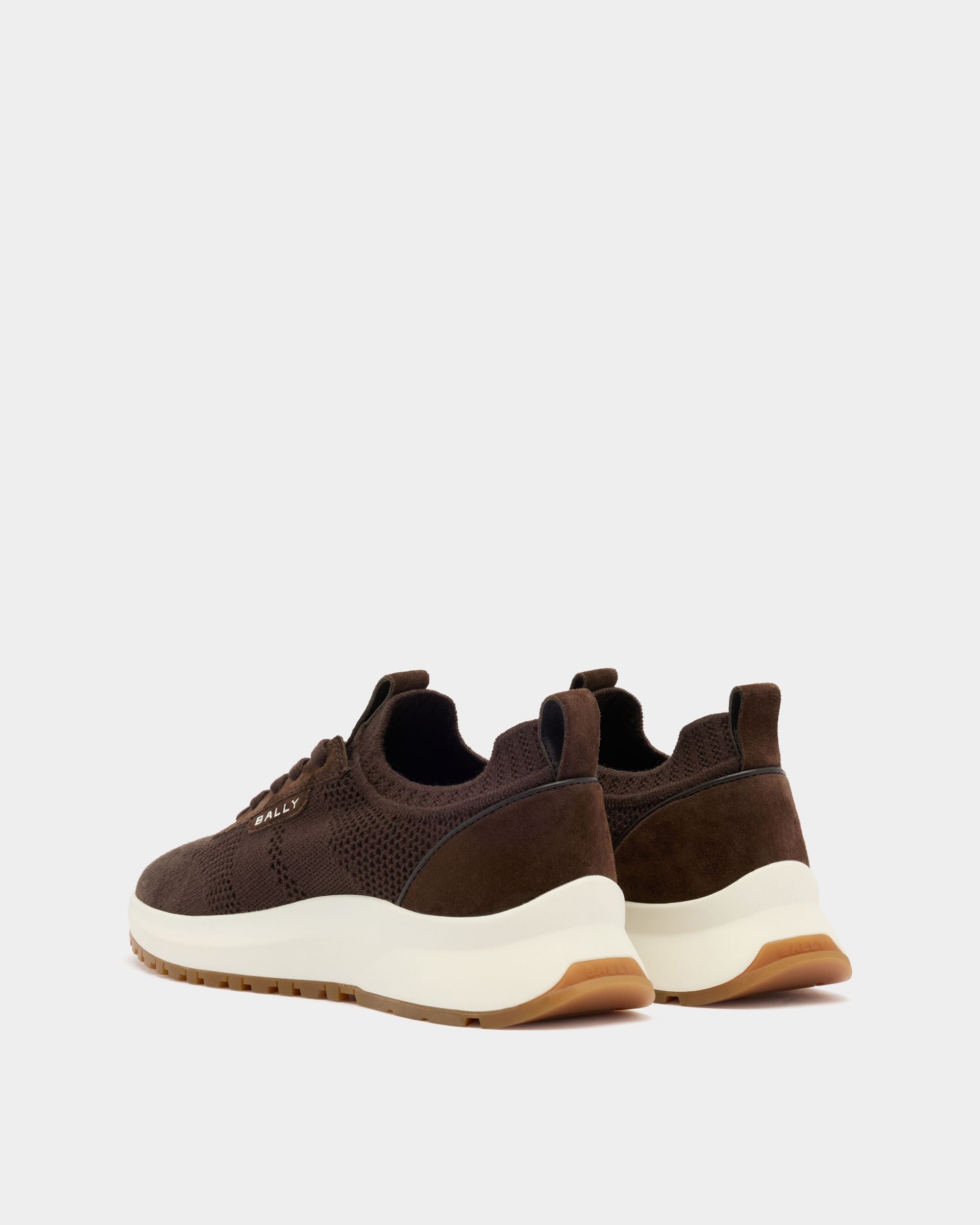 Bally Global - Outline Sneaker in Ebano Fabric - Brown