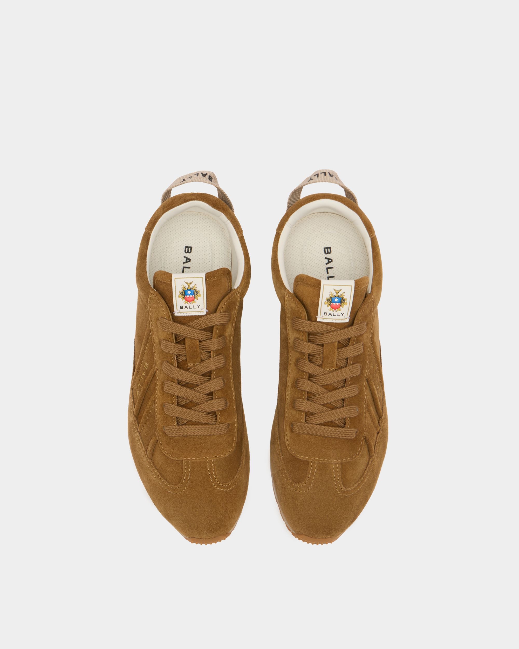 Bally Global - Quarry Sneaker in Brown Suede - Brown