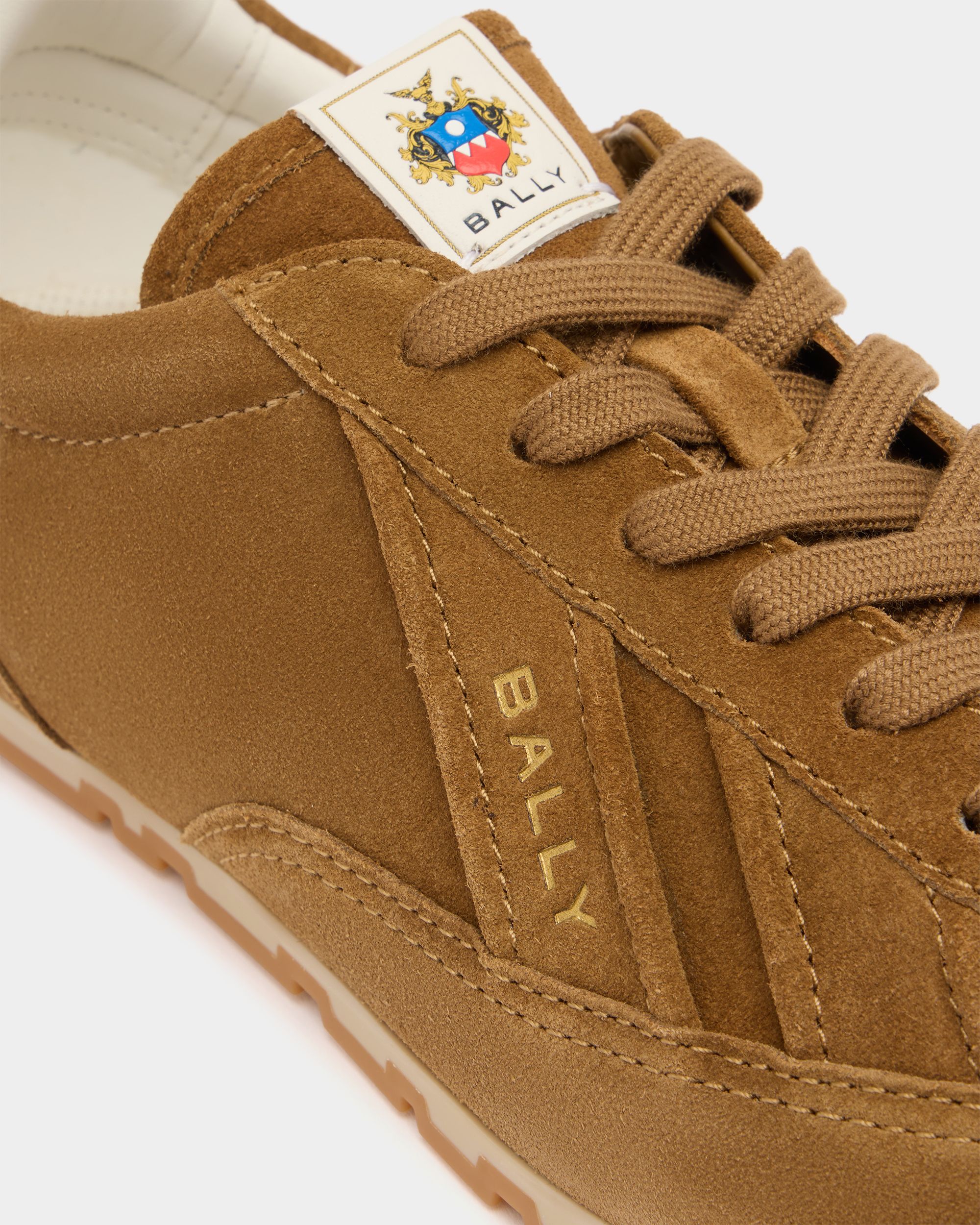 Bally Global - Quarry Sneaker in Brown Suede - Brown