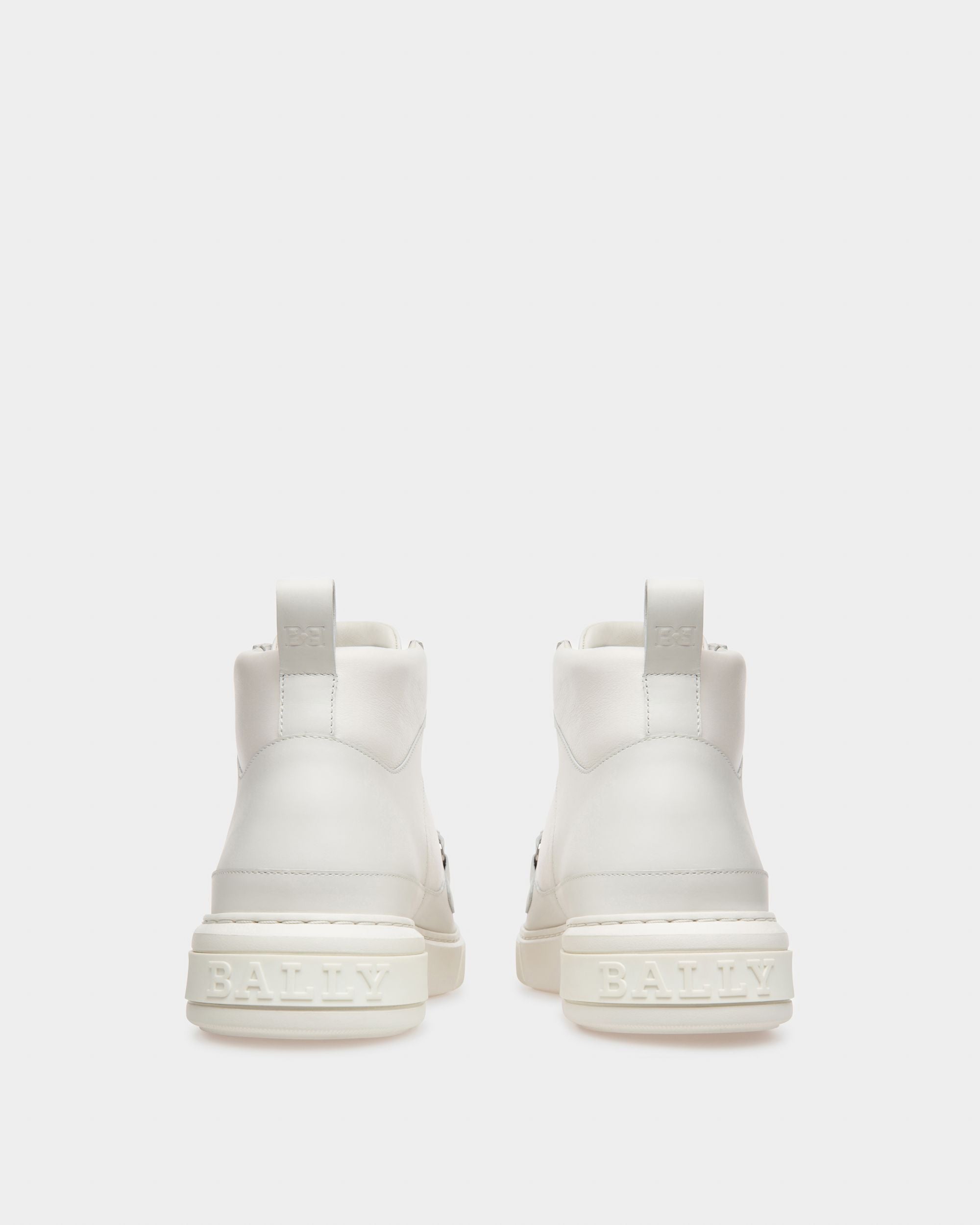Bally Global - Merryk Leather Sneakers In White - Blanco