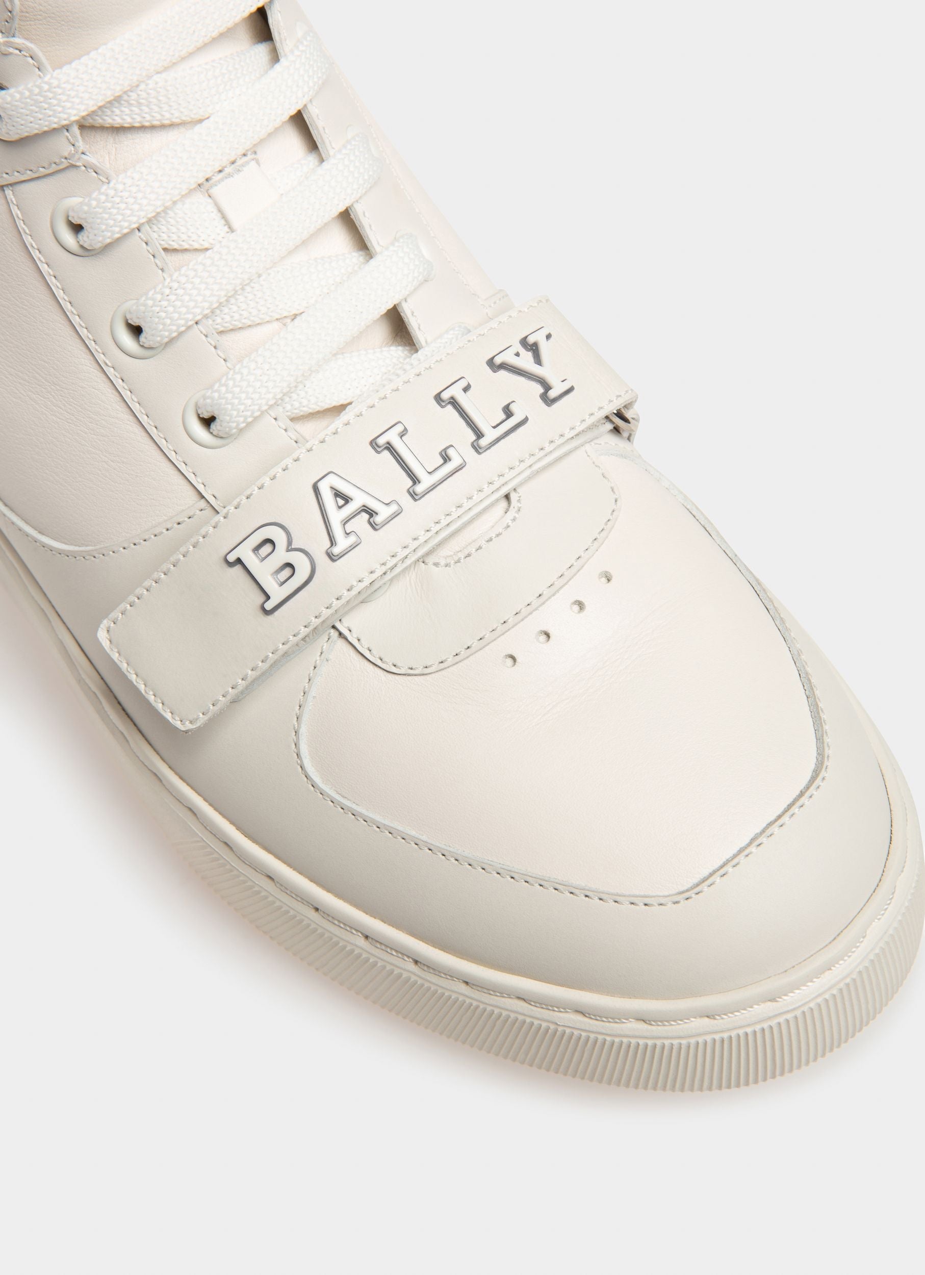 Bally Global - Merryk Leather Sneakers In White - Blanco