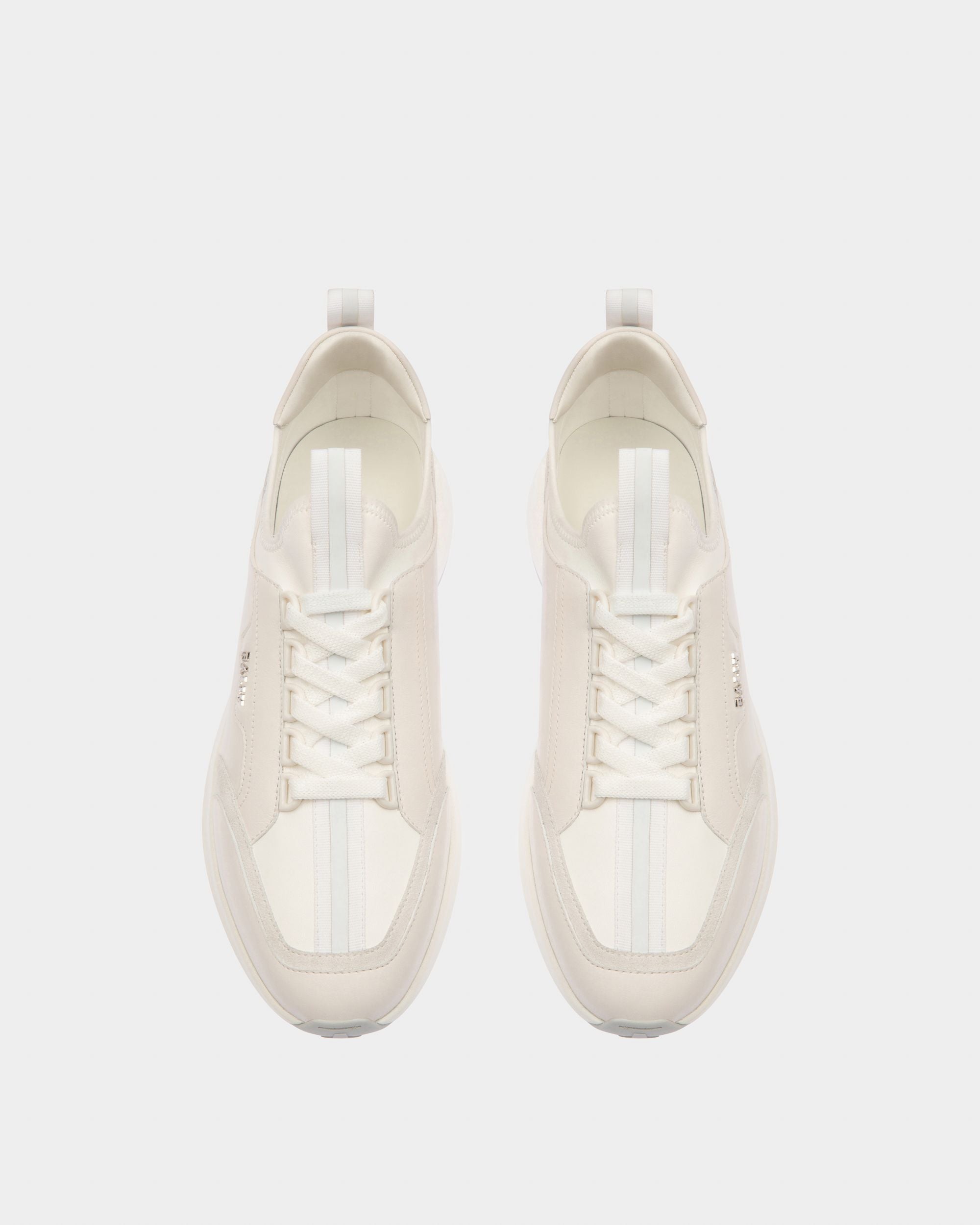 Bally Global - Deven Leather Sneakers In White - White