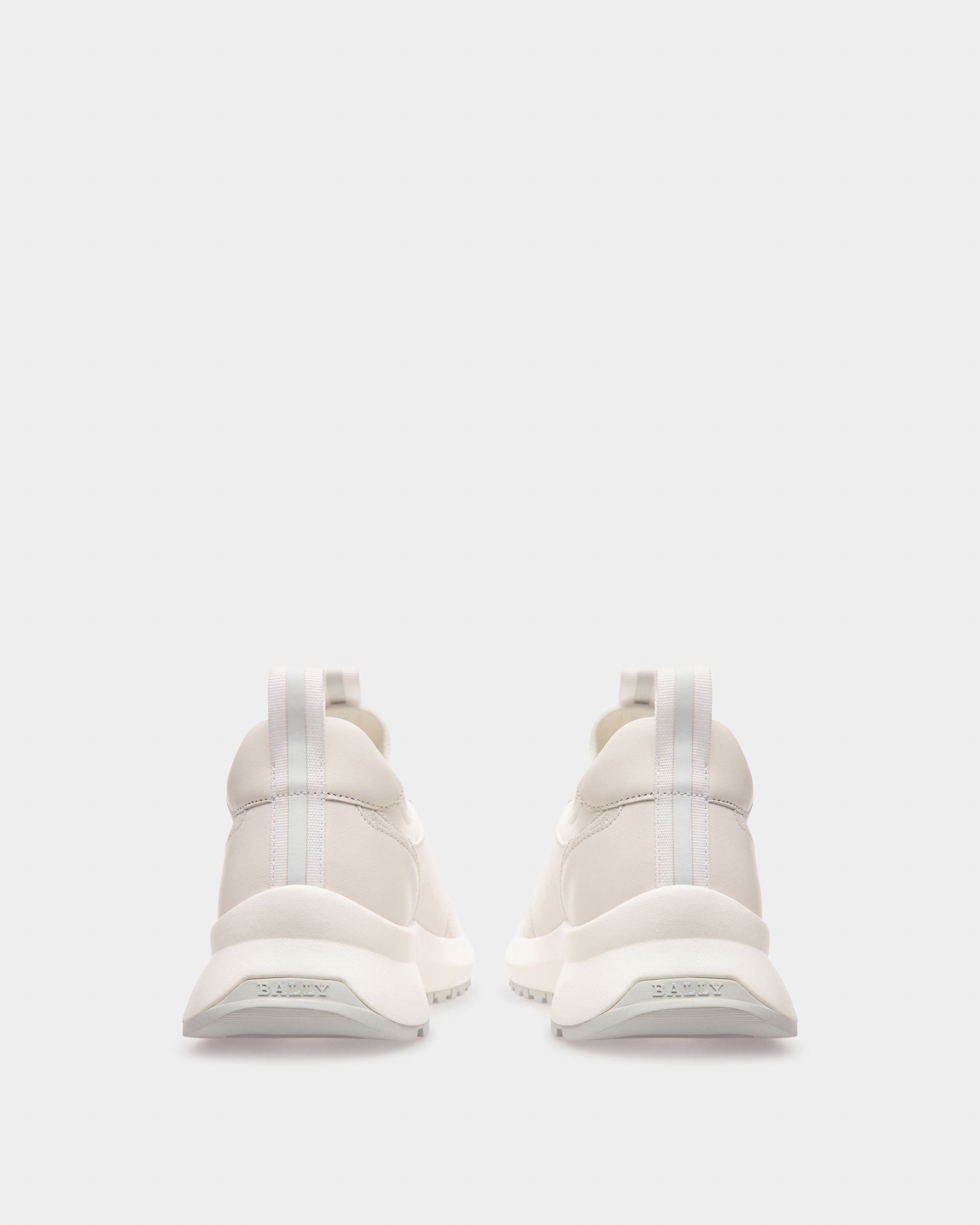 Bally Global - Deven Leather Sneakers In White - White