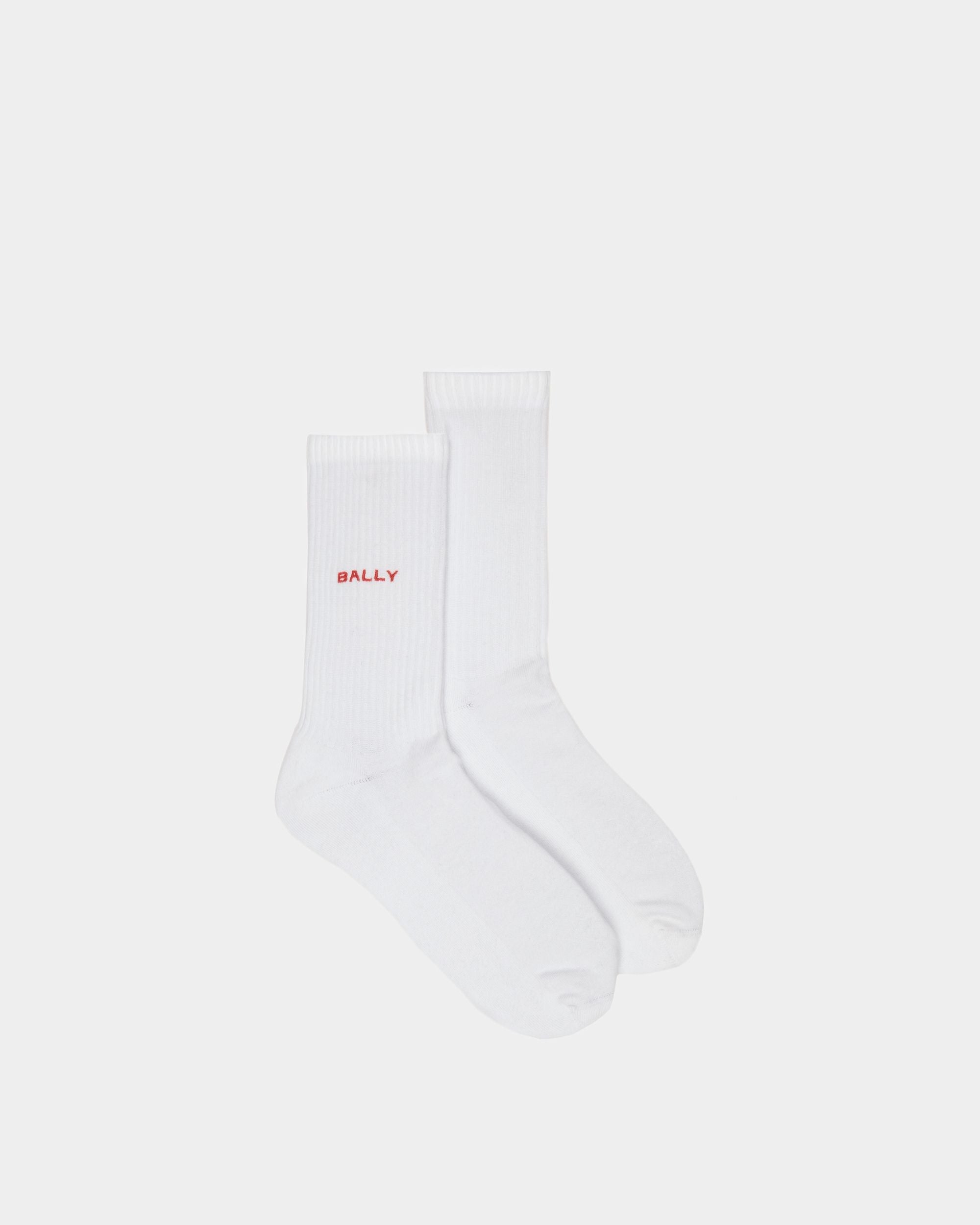 Bally Global - Socks Socks In White Cotton - White