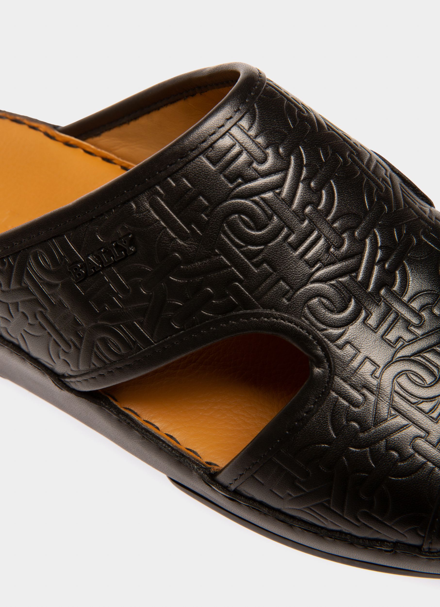 Bally Global - Hassan Sandals In Black Leather - Black