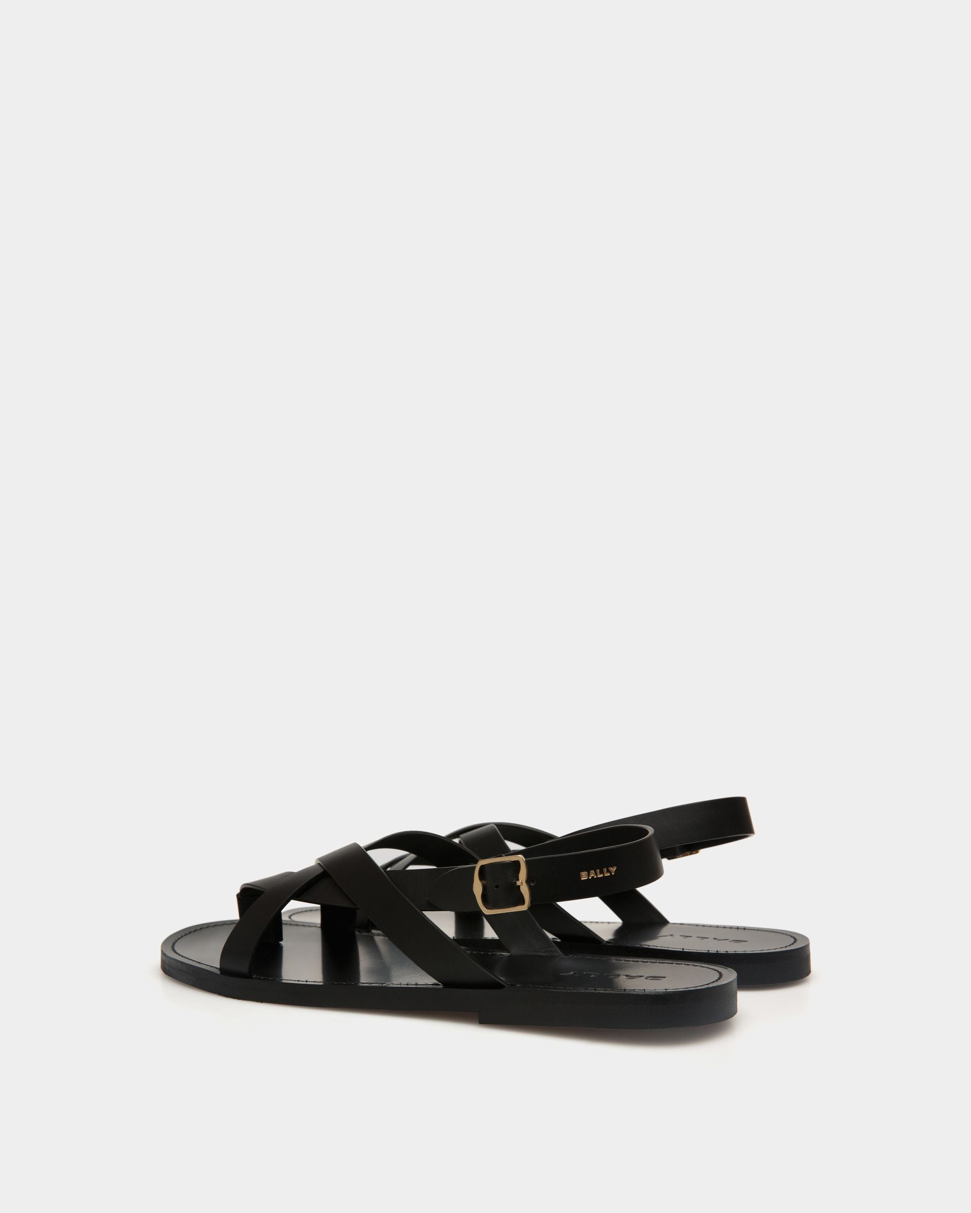 Bally Global - Chateau Sandal in Leather - Black