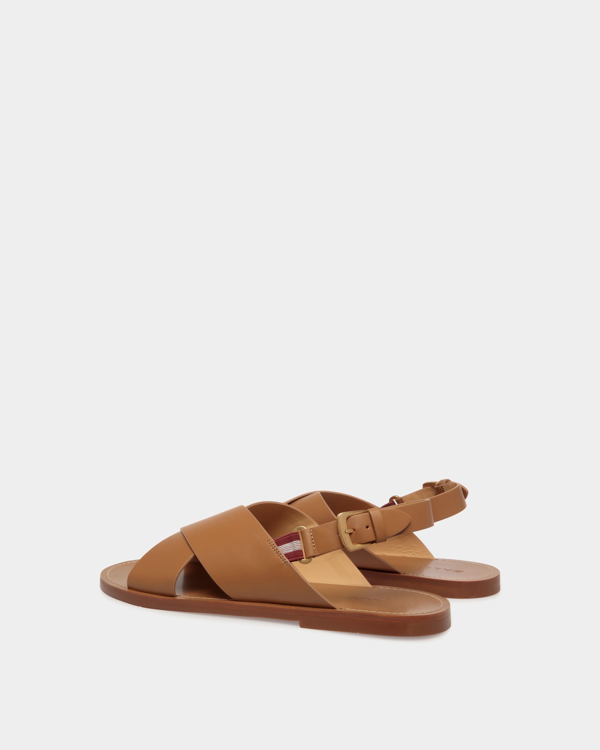 Bally Global - Chateau Sandal in Brown Leather - Brown