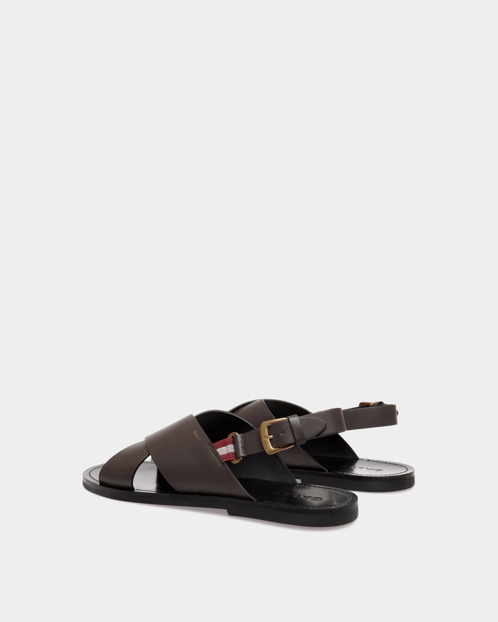 Bally Global - Chateau Sandals In Brown Leather - Brown