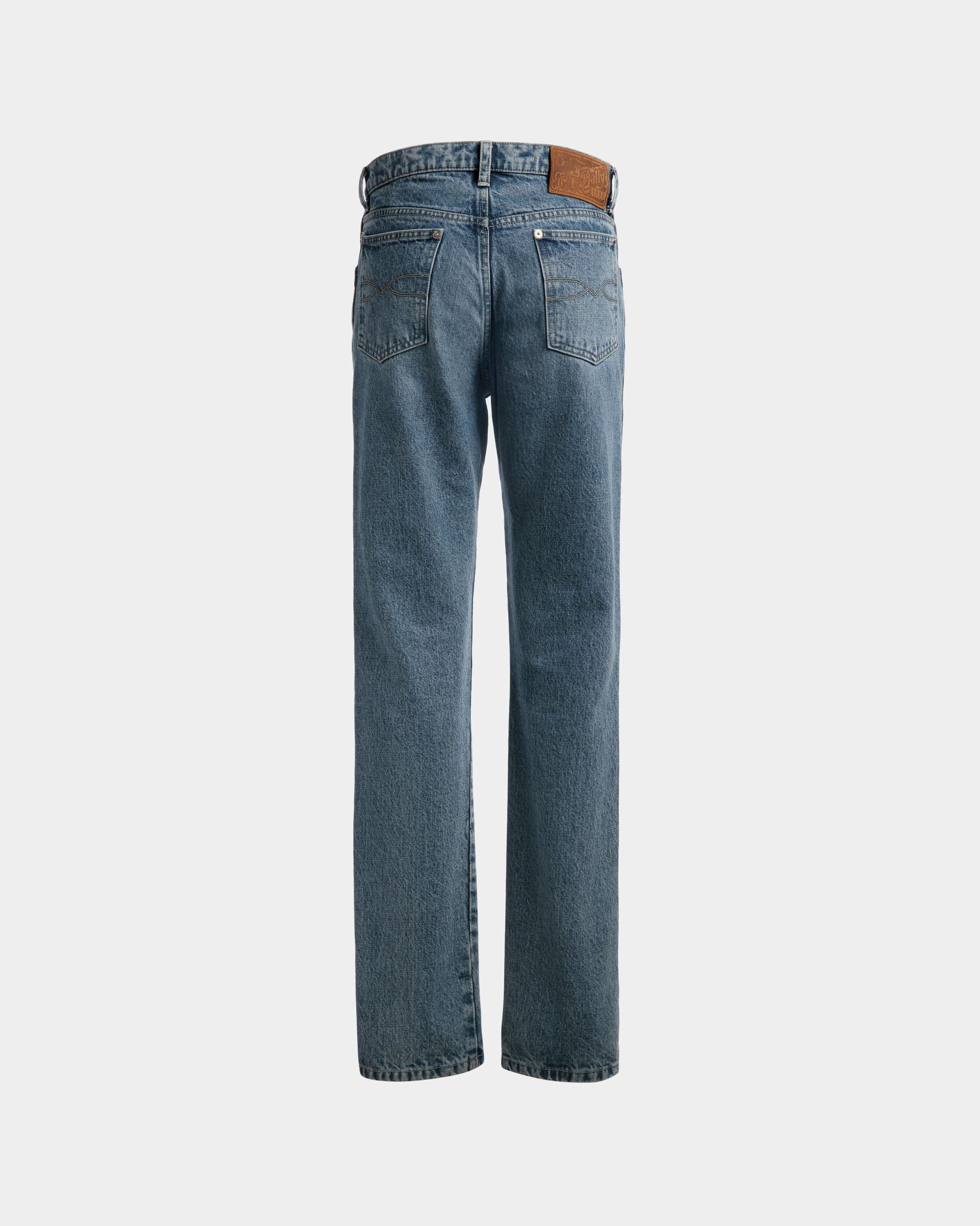 Bally Global - Straight Jeans In Light Blue Denim - Blue