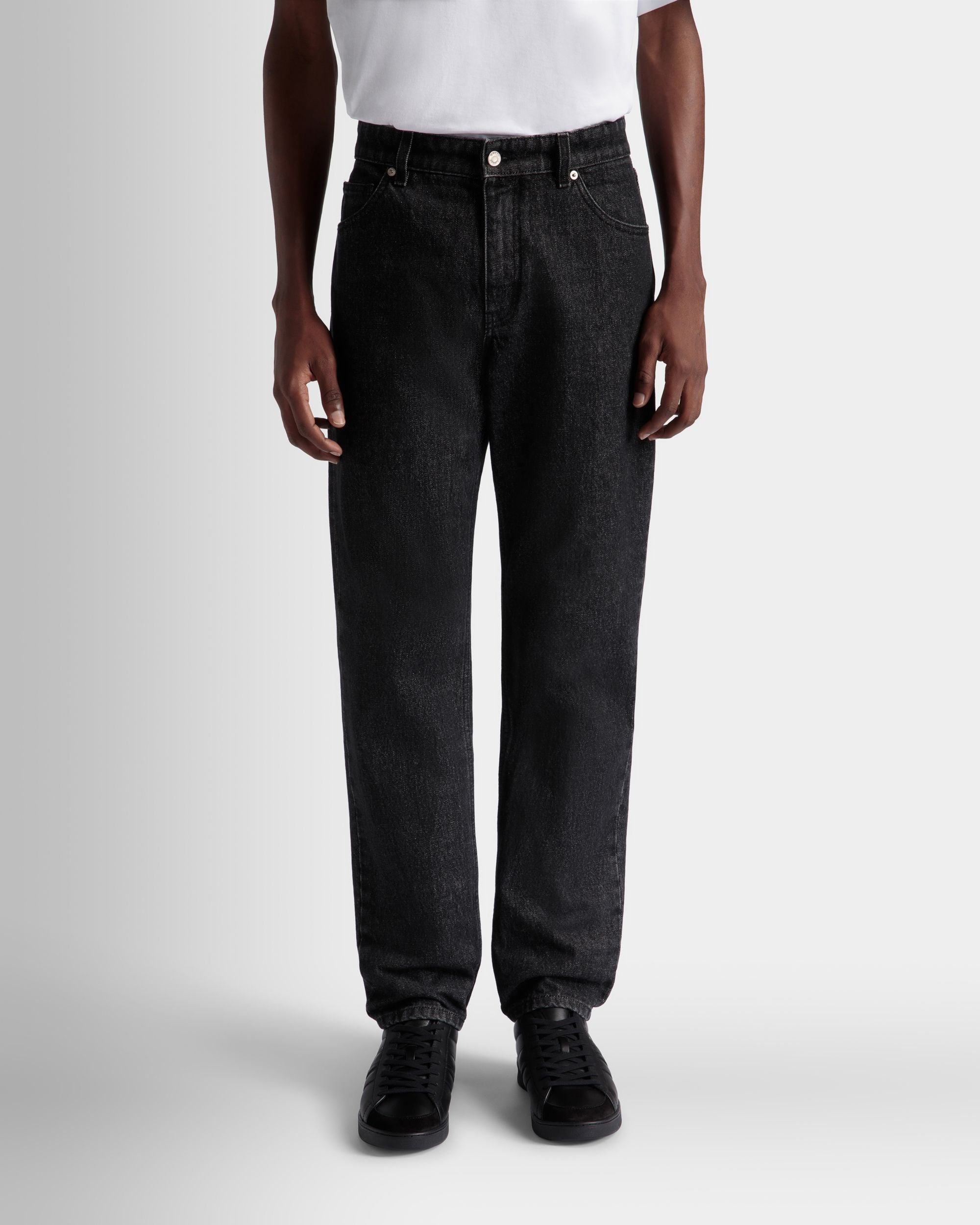 Bally Global - 5-Pocket Pants In Grey Cotton - Grey