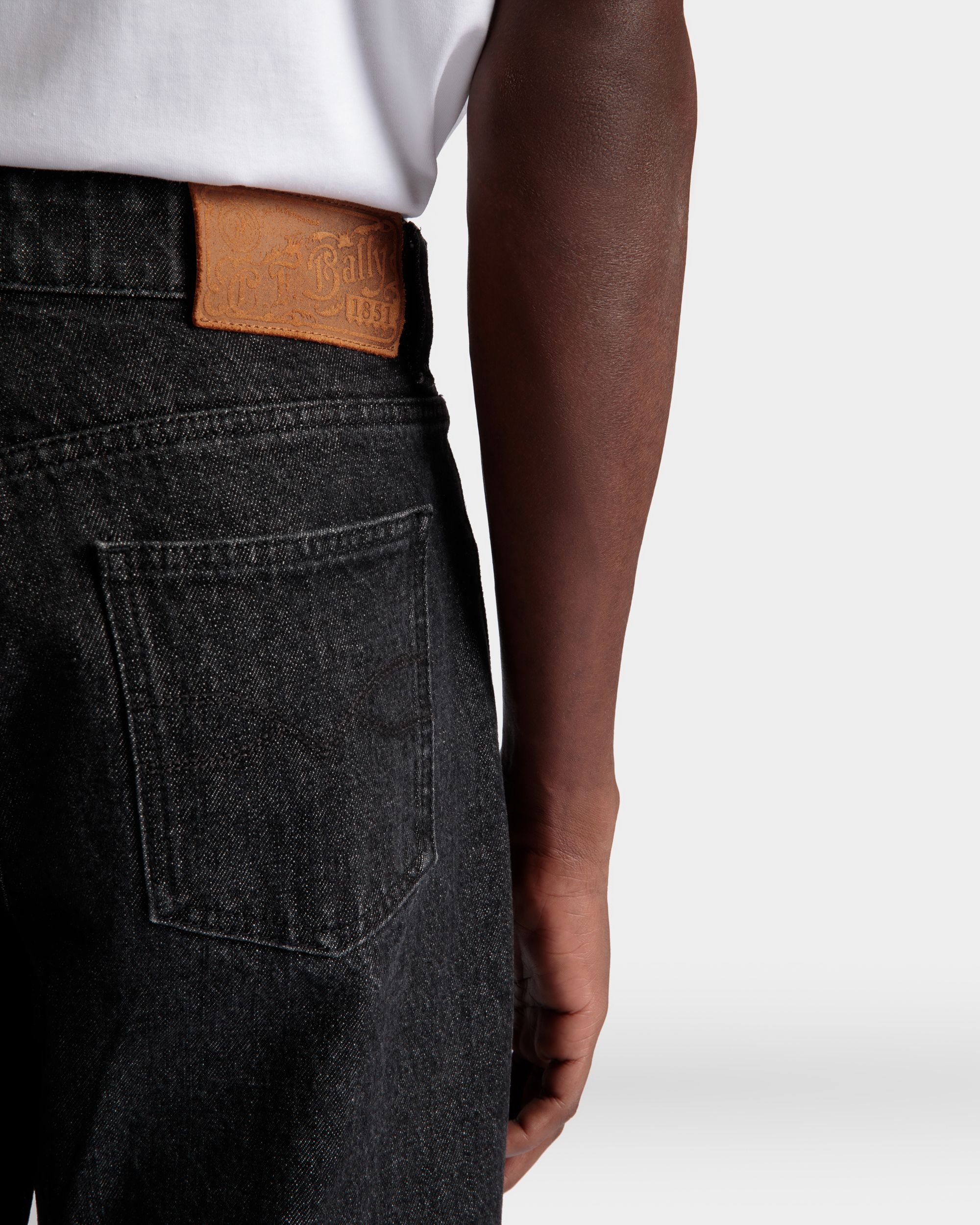 Bally Global - 5-Pocket Pants In Grey Cotton - Grey