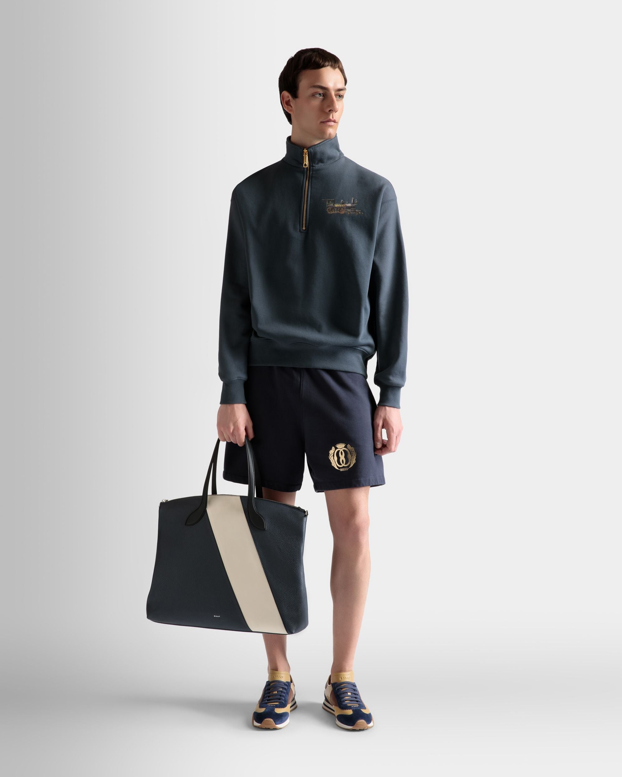 Bally Global - Pantalones De Chándal Cortos - Azul