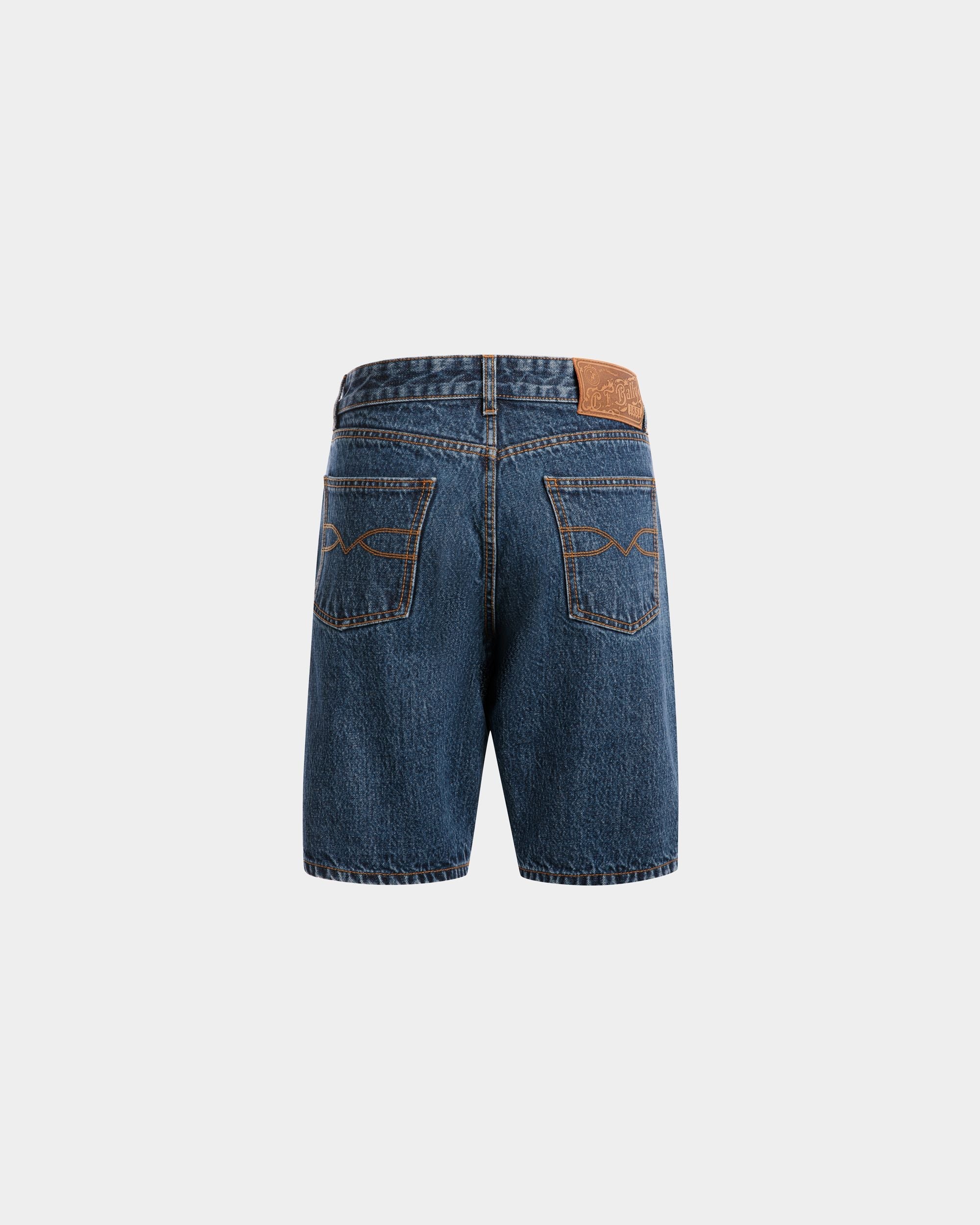 Bally Global - Denim Pants in Medium Blue Cotton - Blue