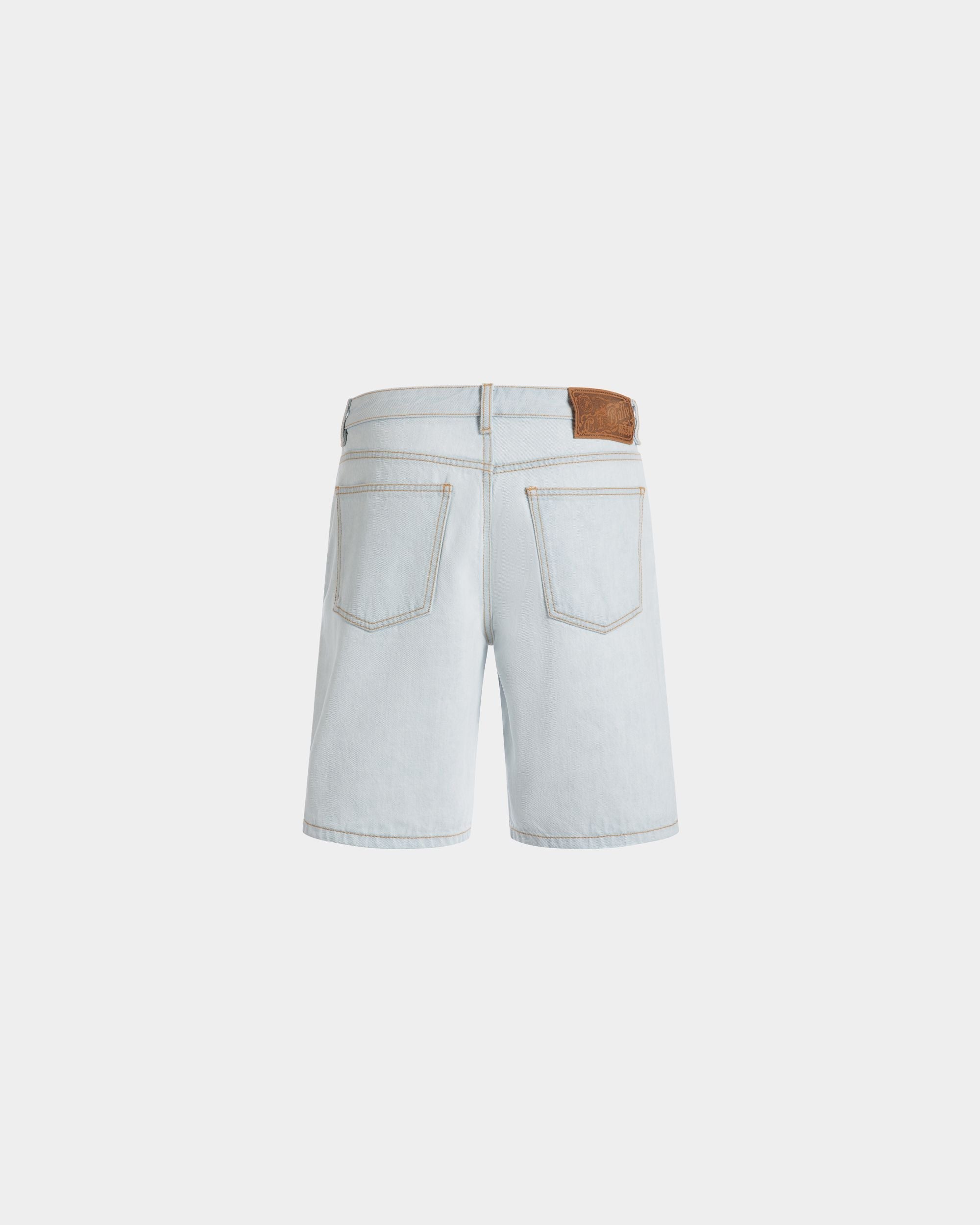 Bally Global - Denim Shorts in Light Blue Cotton - Blue