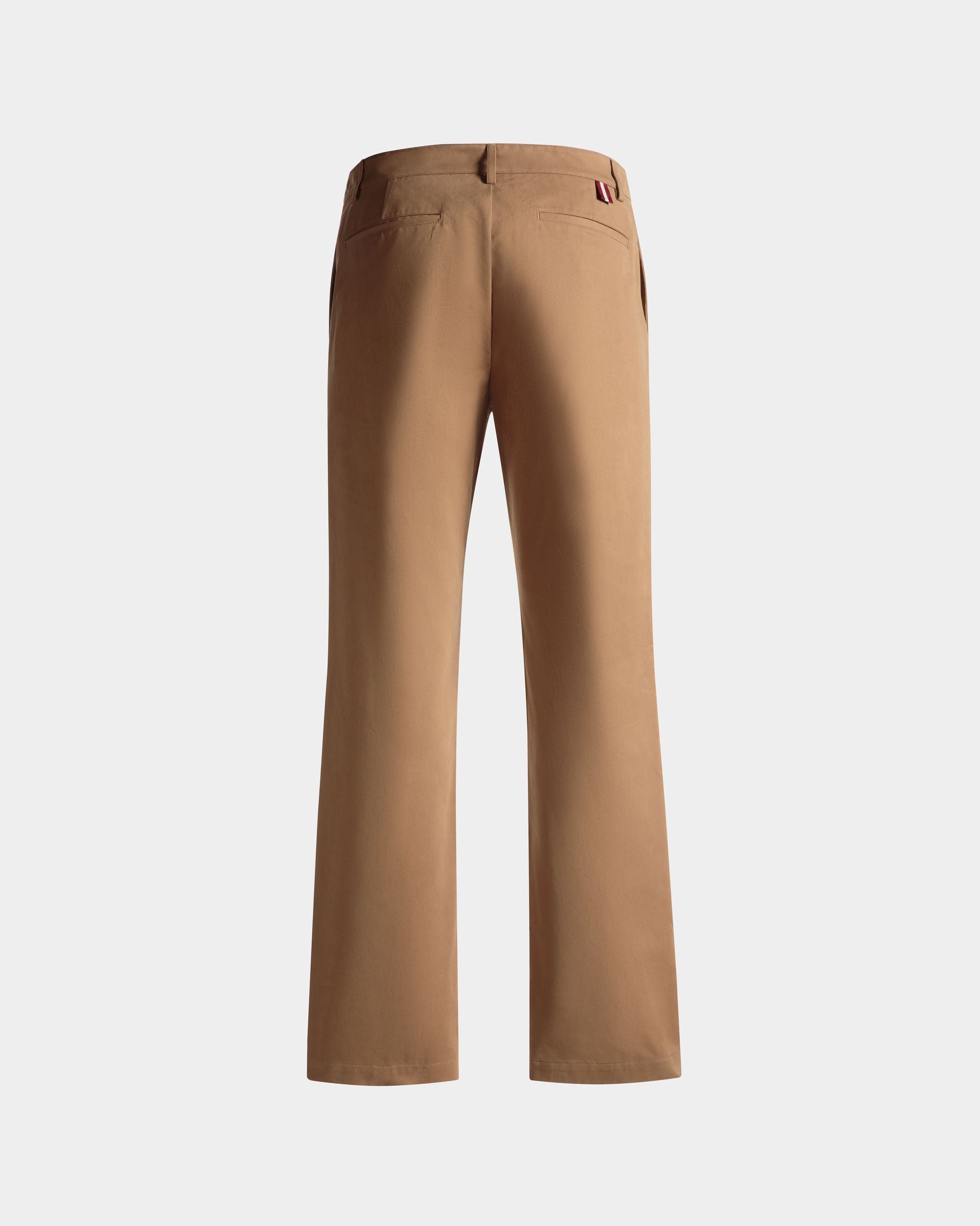 Bally Global - Pantalón Chino Regular De Algodón Cámel - Beige