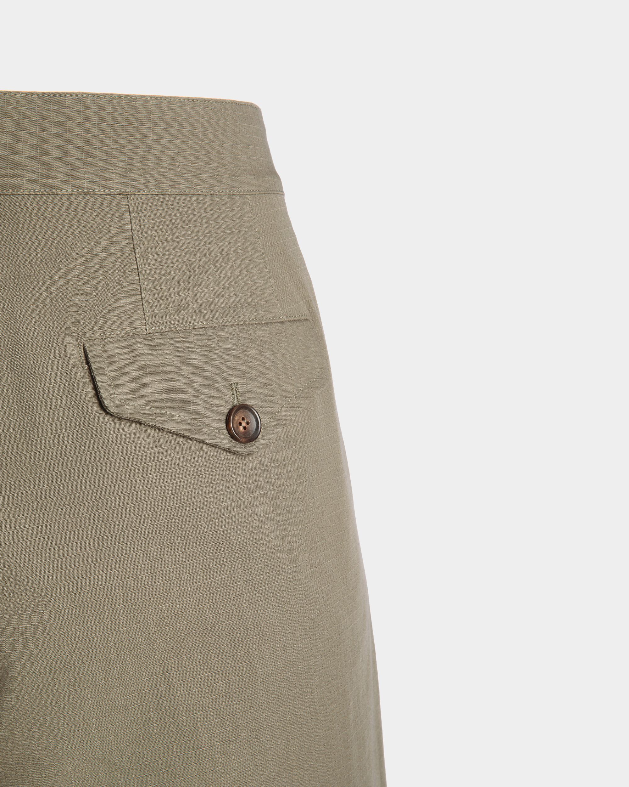 Bally Global - Adrien Brody Travel Collection Pants In Military Green Cotton - Verde