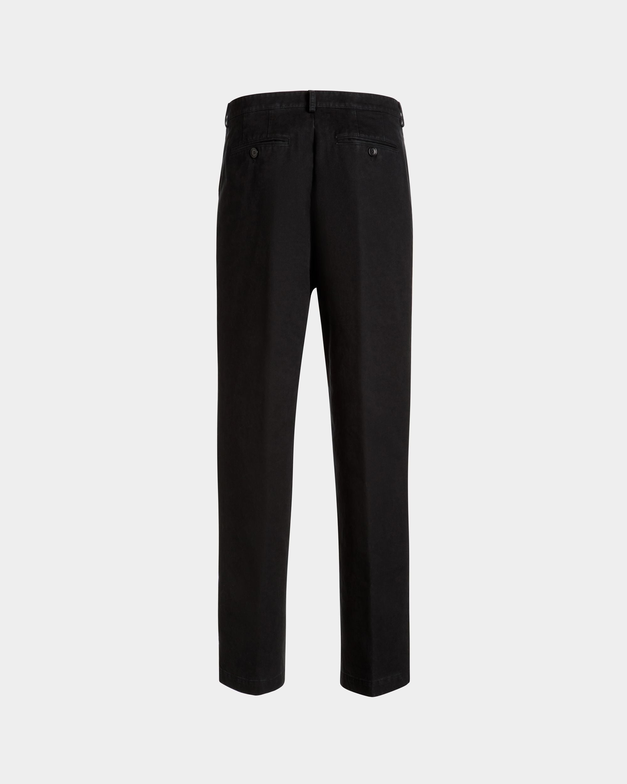 Bally Global - Pants in Black Cotton - Black