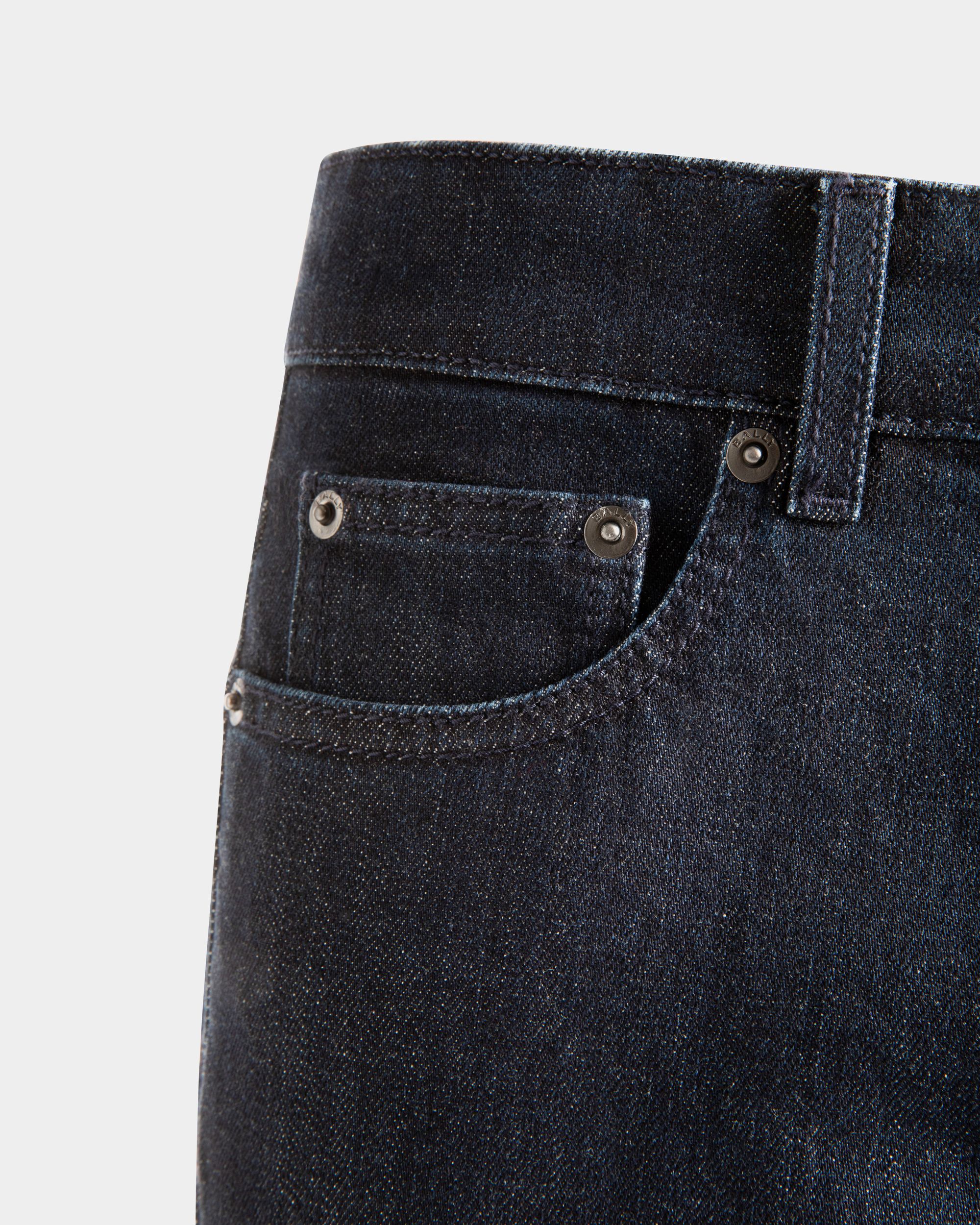 Bally Global - Vaqueros Adrien Brody Travel Collection De Mezcla De Algodón Navy Blue - Azul