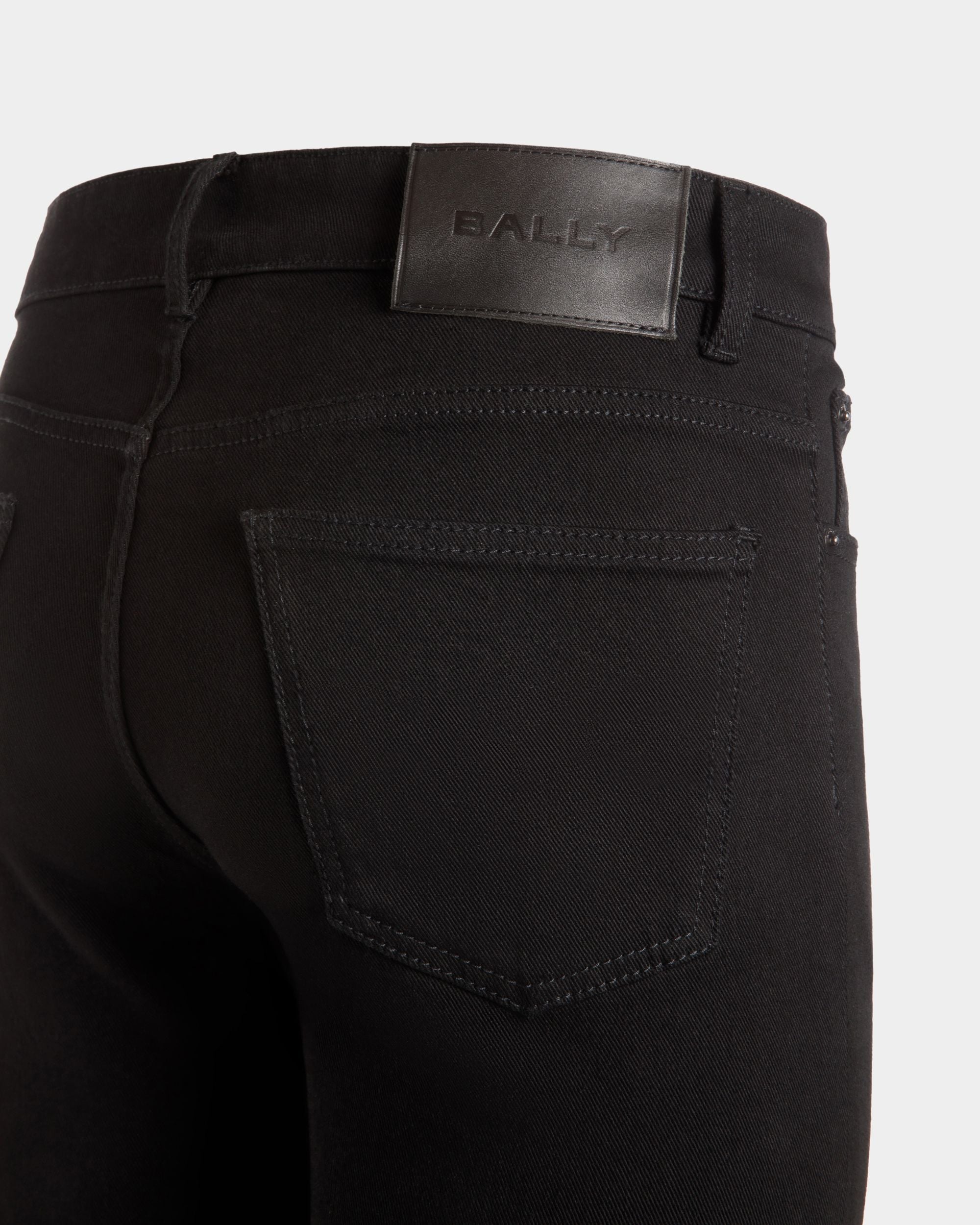 Bally Global - Adrien Brody Travel Collection Denim Pants In Black Mix Cotton - Black