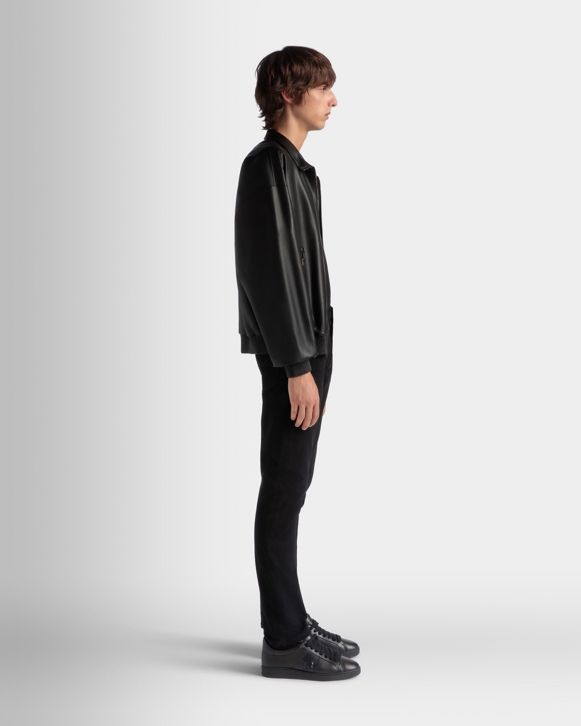 Bally Global - Adrien Brody Travel Collection Denim Pants In Black Mix Cotton - Black