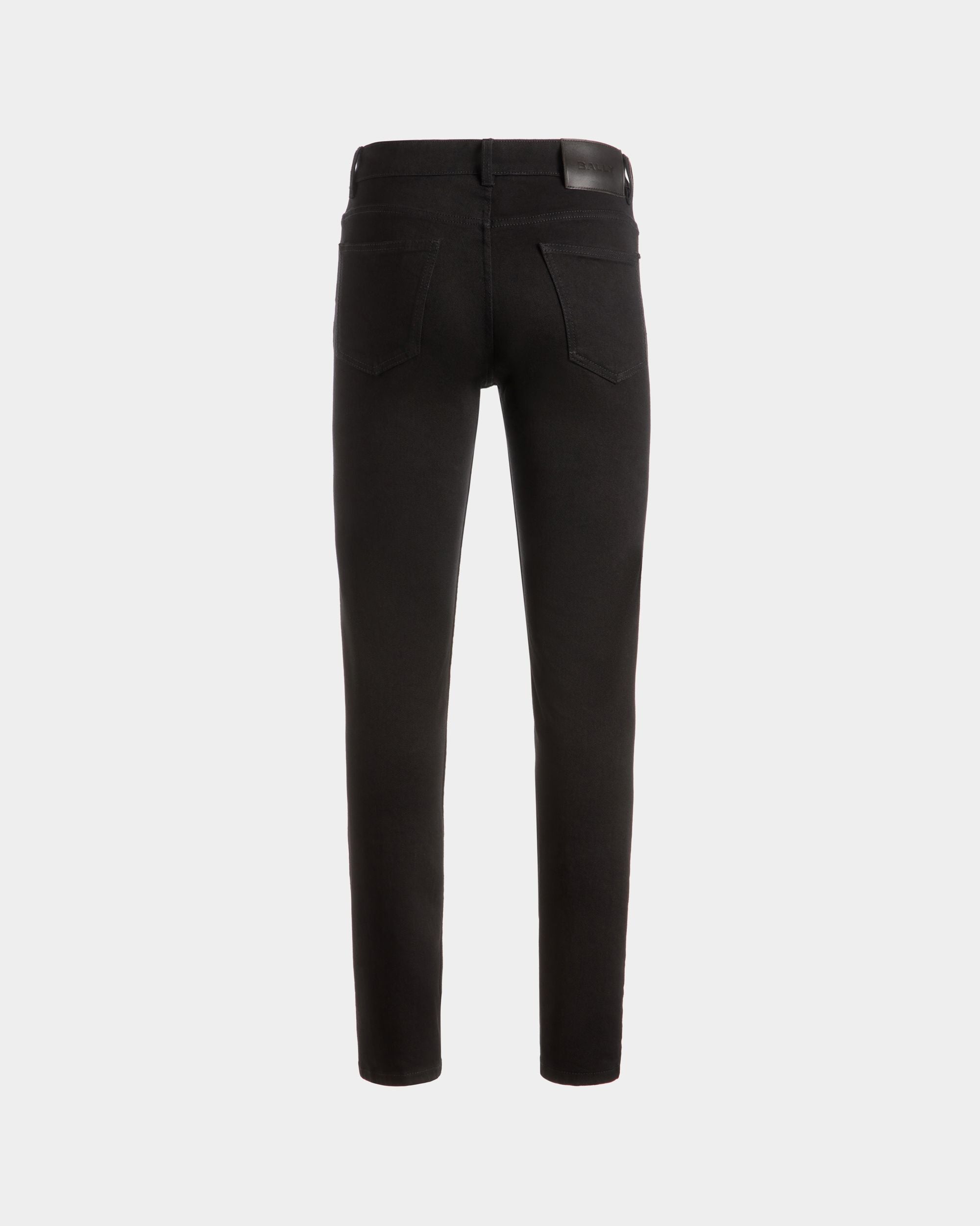 Bally Global - Adrien Brody Travel Collection Denim Pants In Black Mix Cotton - Black