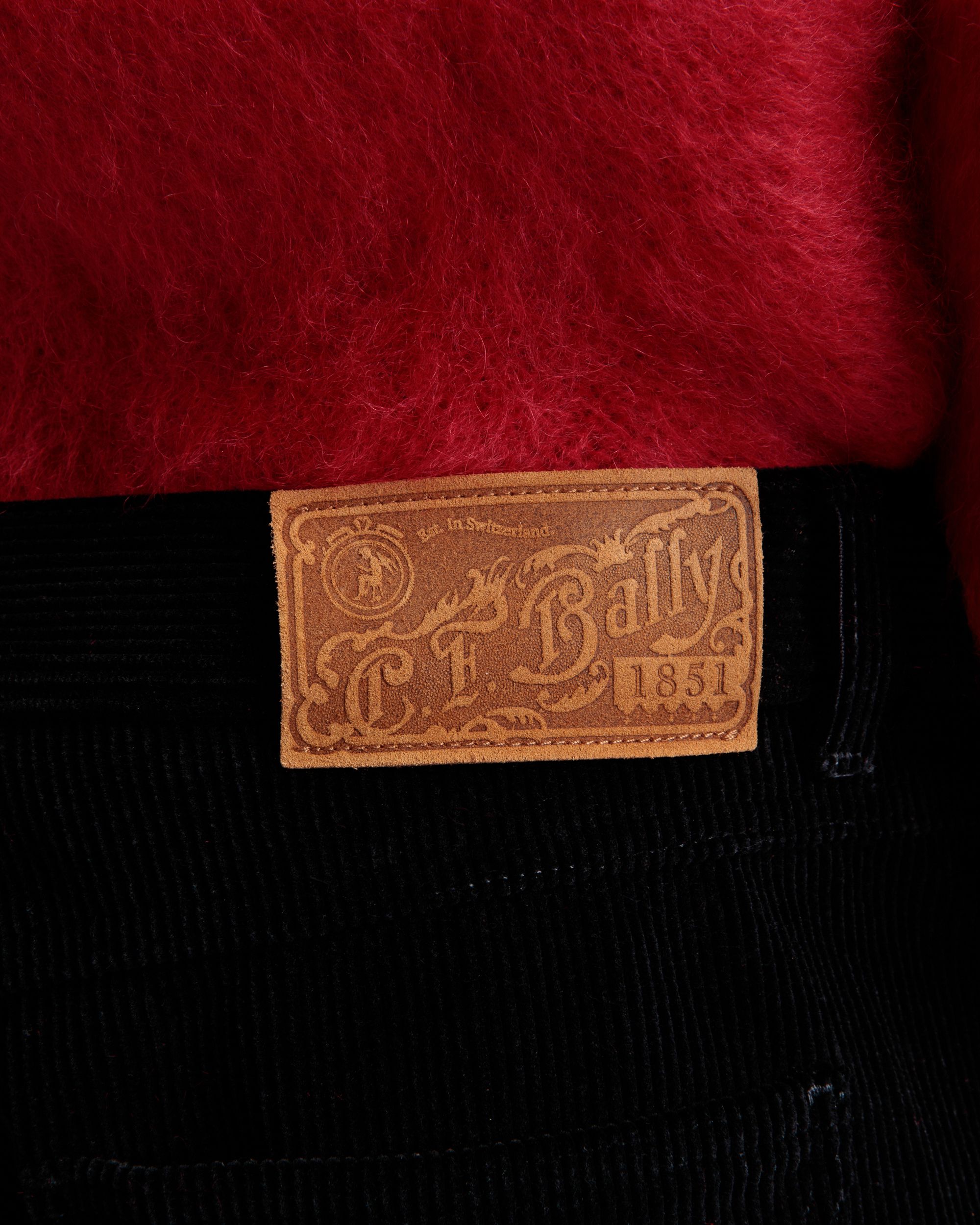Bally Global - Denim Pants In Black Cotton Corduroy - Black