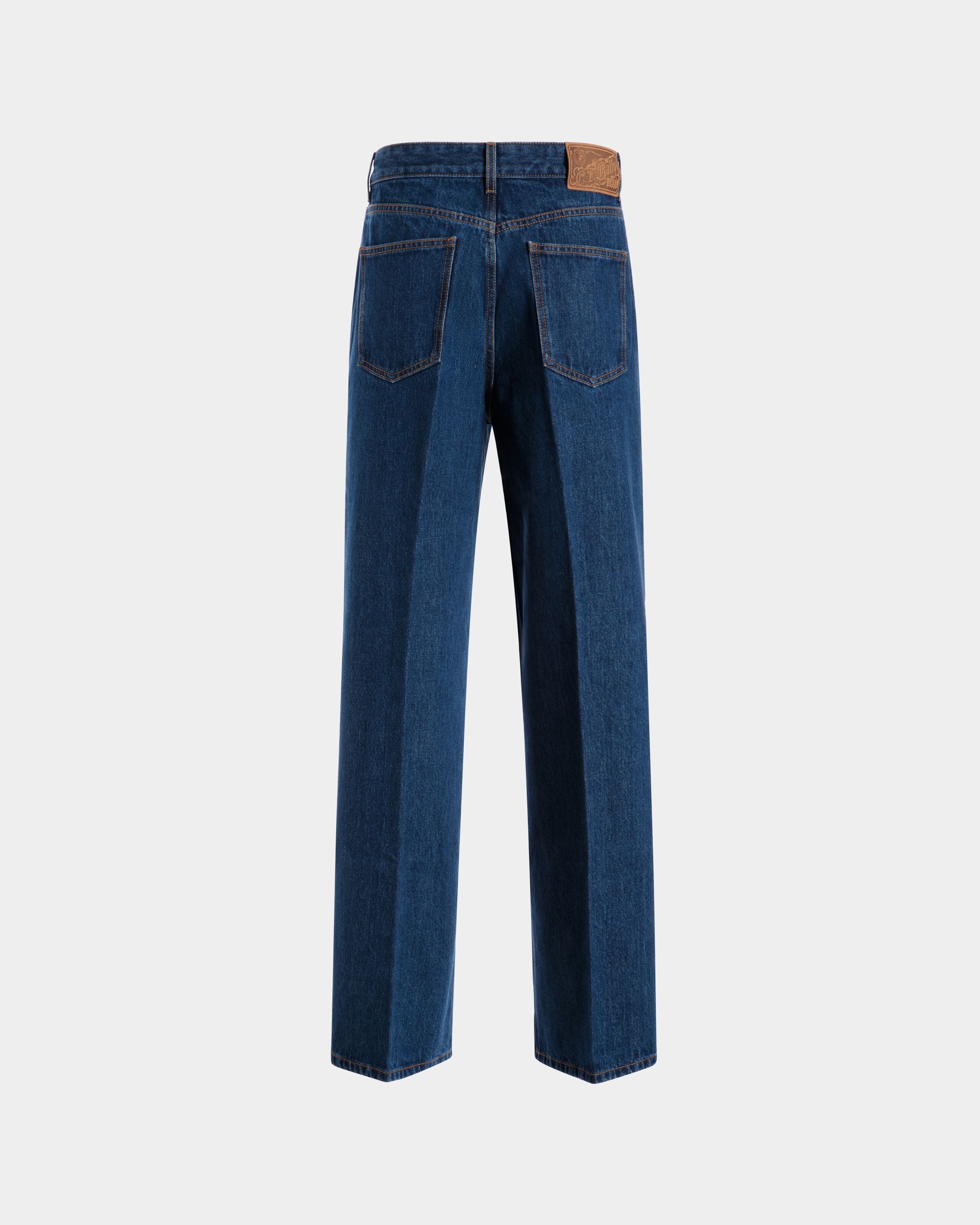 Bally Global - Trousers Denim In Blue Cotton - Blue